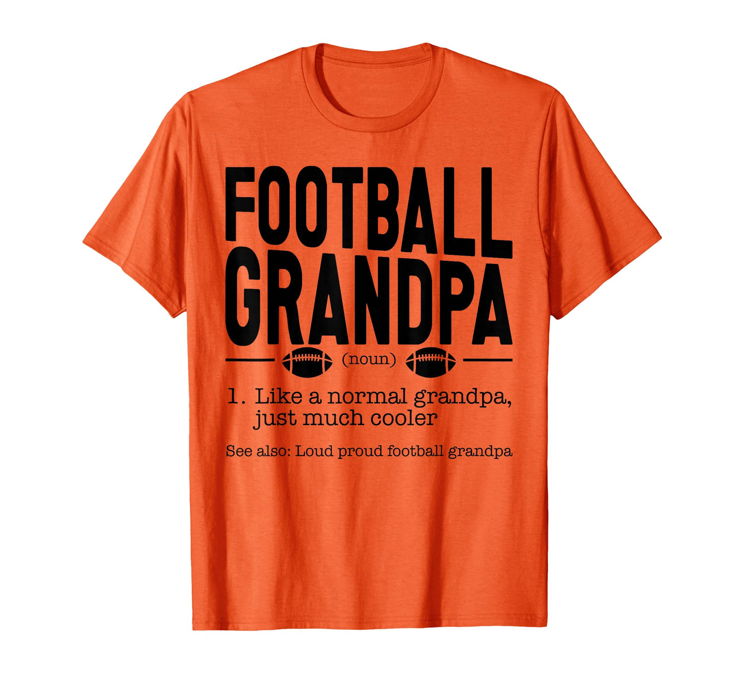 Football Grandpa T-Shirt