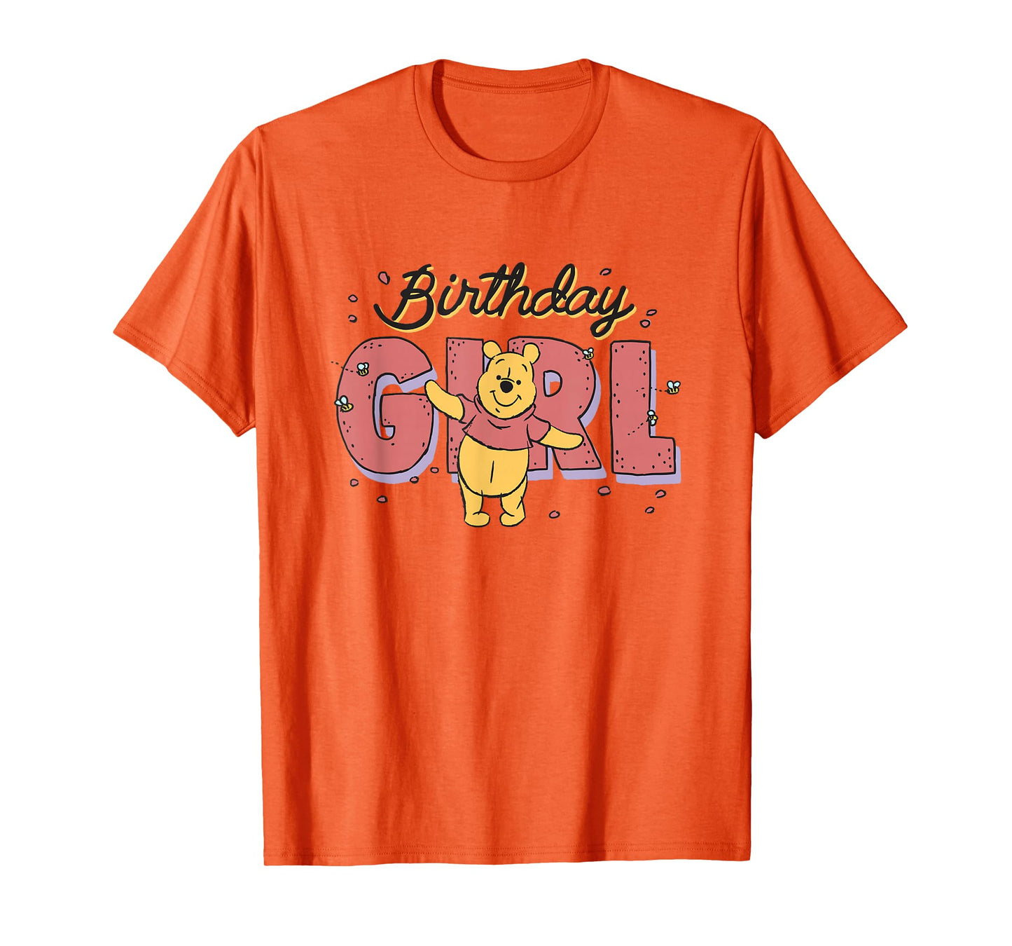 Disney Winnie the Pooh Birthday Girl Buzzing Bees T-Shirt