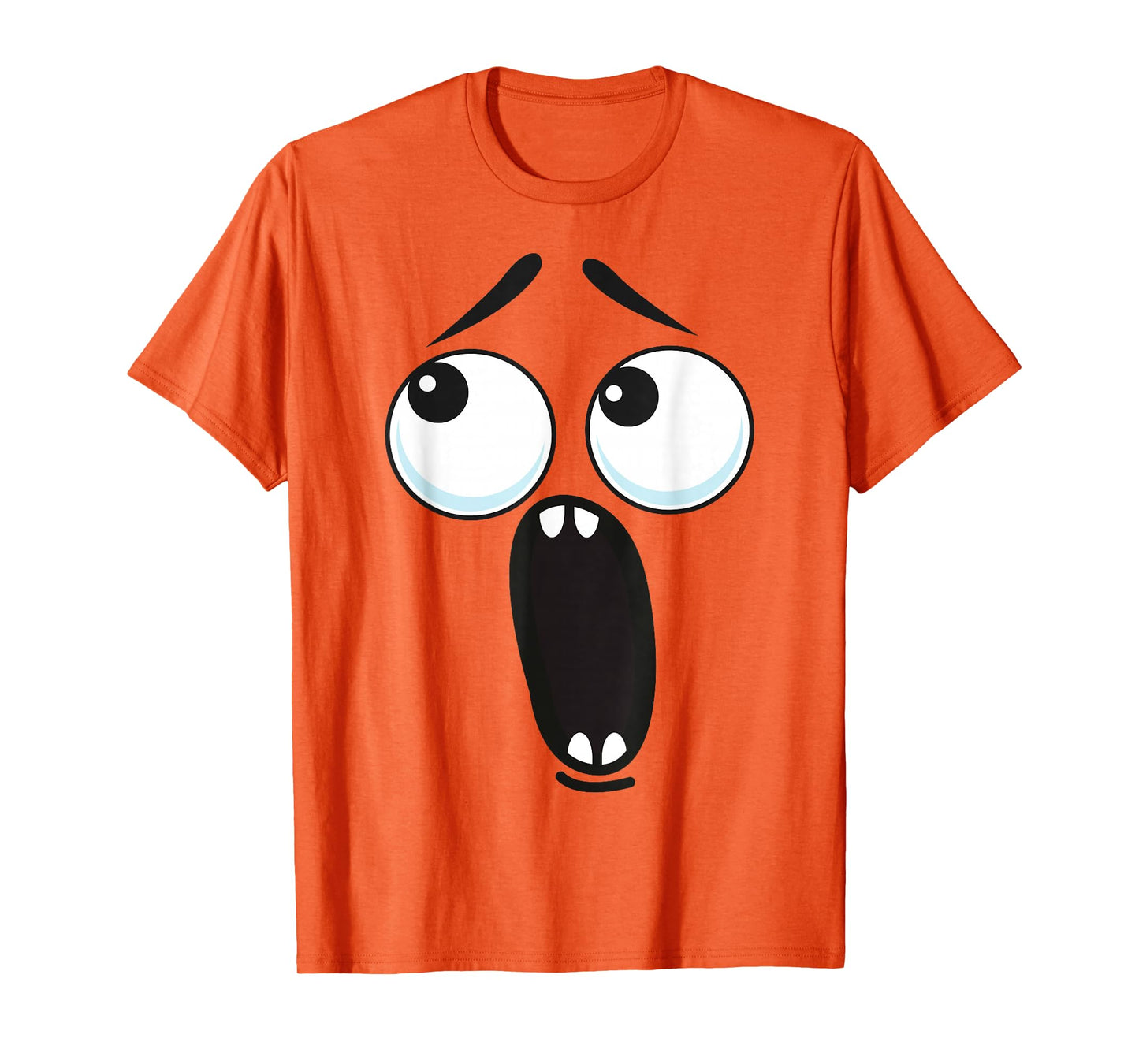 Creepy Carrots Face Funny Halloween Costume Kids and Adults T-Shirt