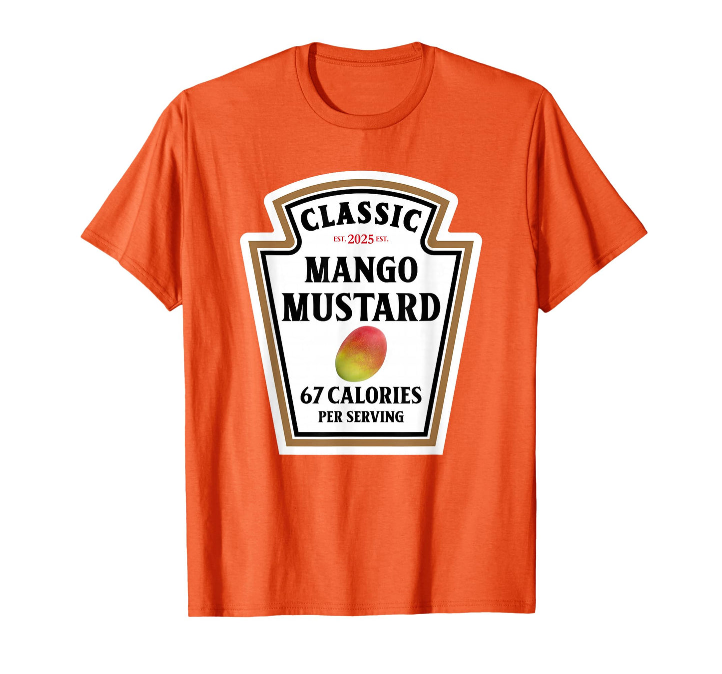 Mango Mustard Label Brainrot Meme T-Shirt