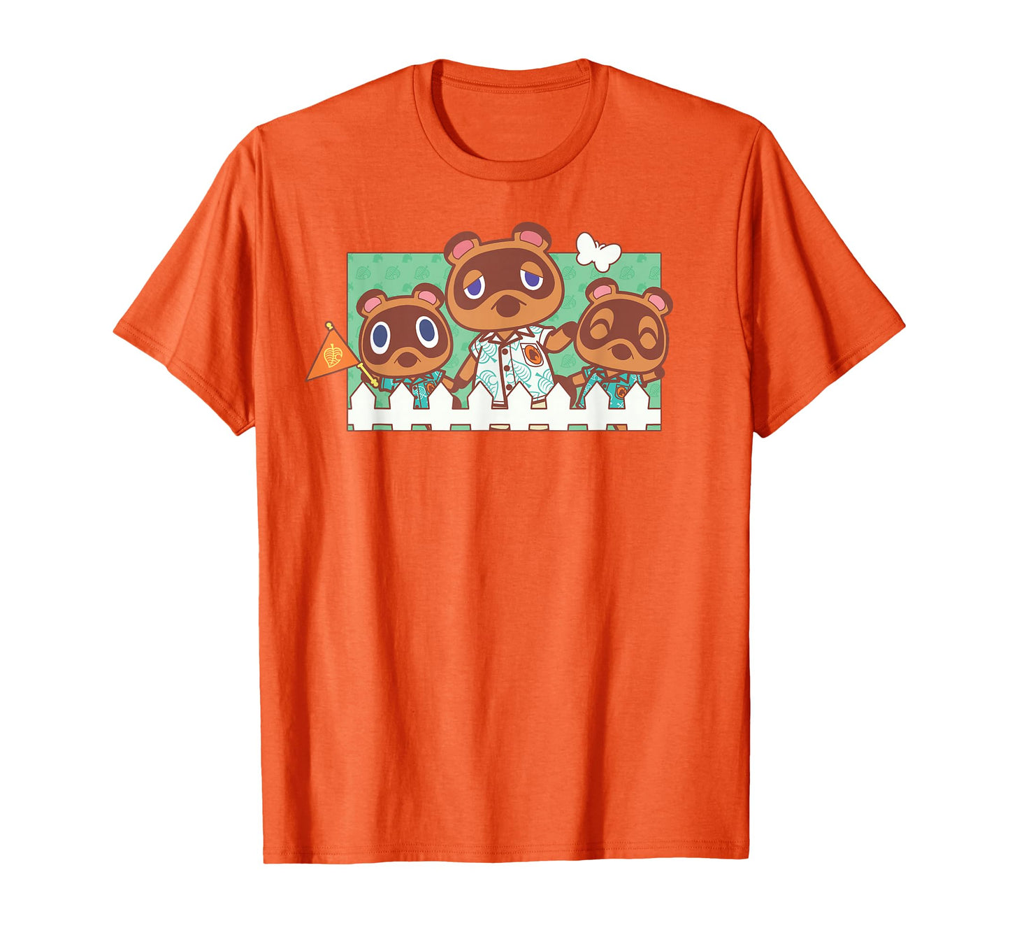 Animal Crossing: New Horizons Tom Nook Family Panel T-Shirt