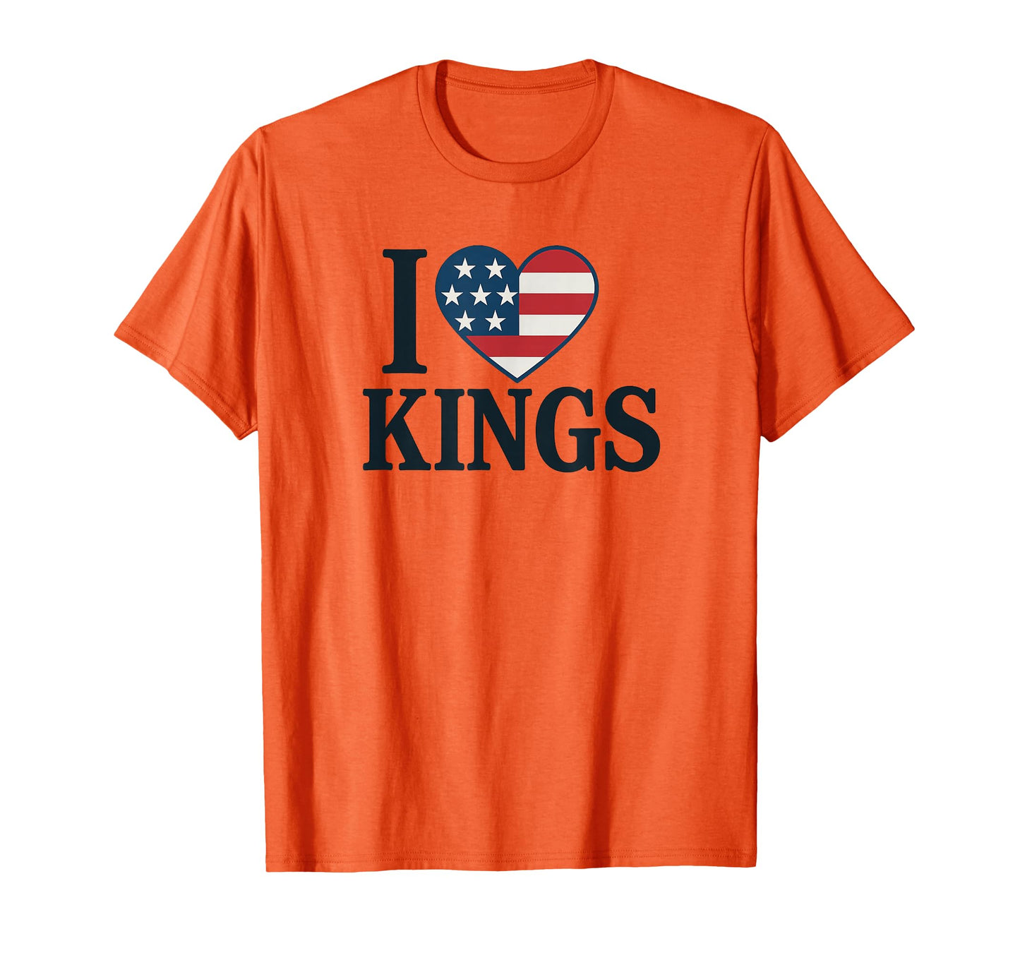 I Love Kings Funny Anti No Kings Protest T-Shirt