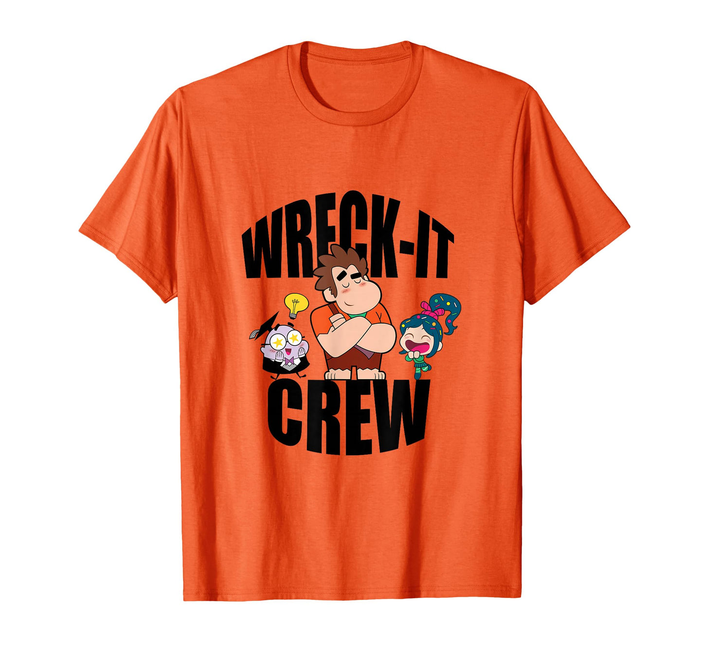 Disney Wreck-It Ralph Wreck-It Crew Chibi Group Shot T-Shirt