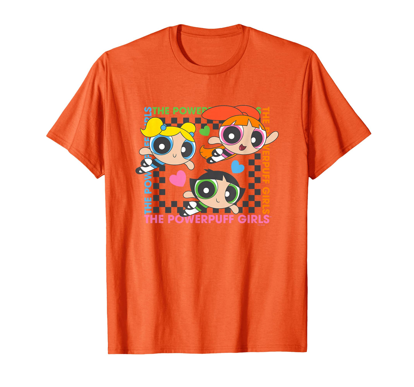 The Powerpuff Girls Flying Cute Group Shot T-Shirt