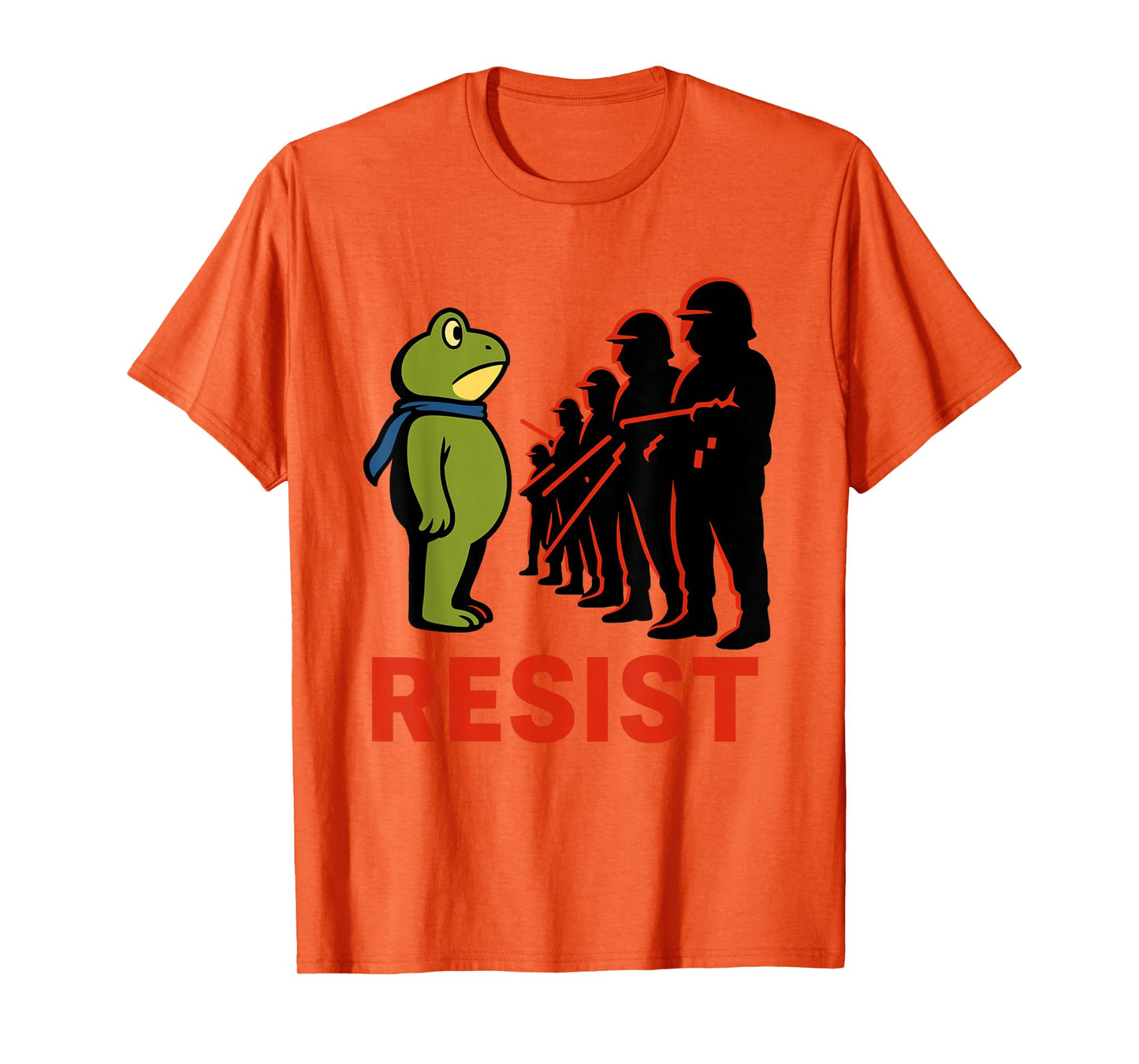 Vintage Portland 2025 Resist Portland Frog Protest Men Women T-Shirt