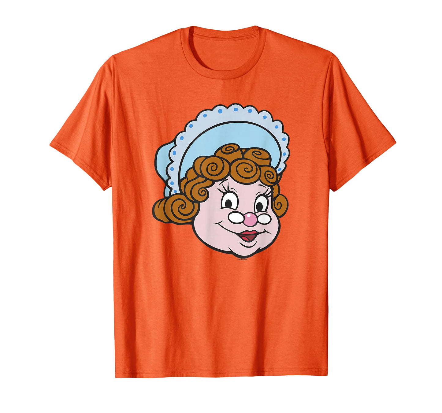 Candy Land Halloween Gramma Nutt Big Face T-Shirt