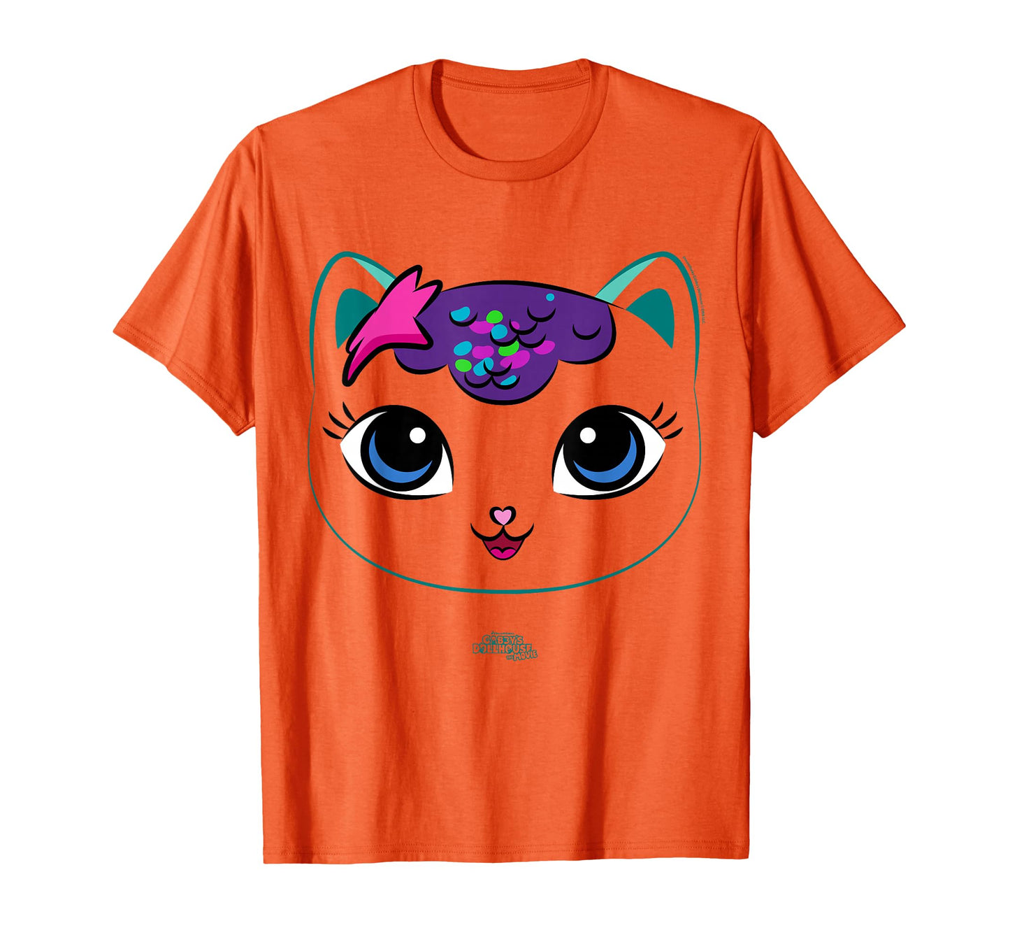 DreamWorks Gabby’s Dollhouse Mercat Big Face T-Shirt