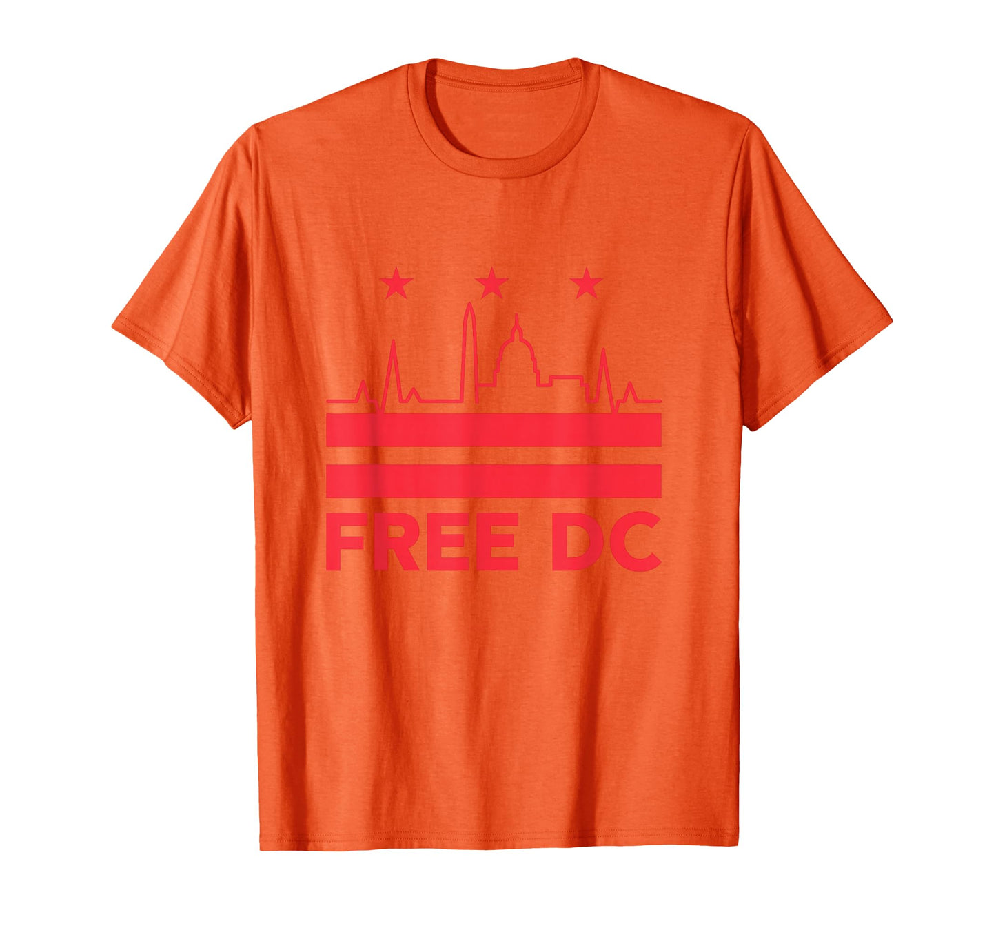 Vintage Free DC Washington Retro Protect Home Rule Quote T-Shirt