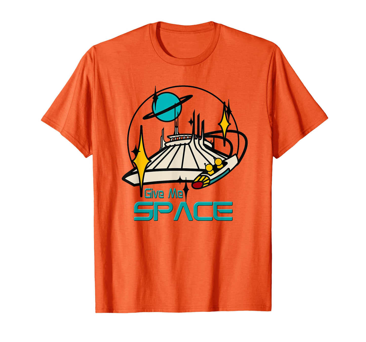 Give Me Space, Mountain Ride, Theme Park, Tomorrow, Retro T-Shirt