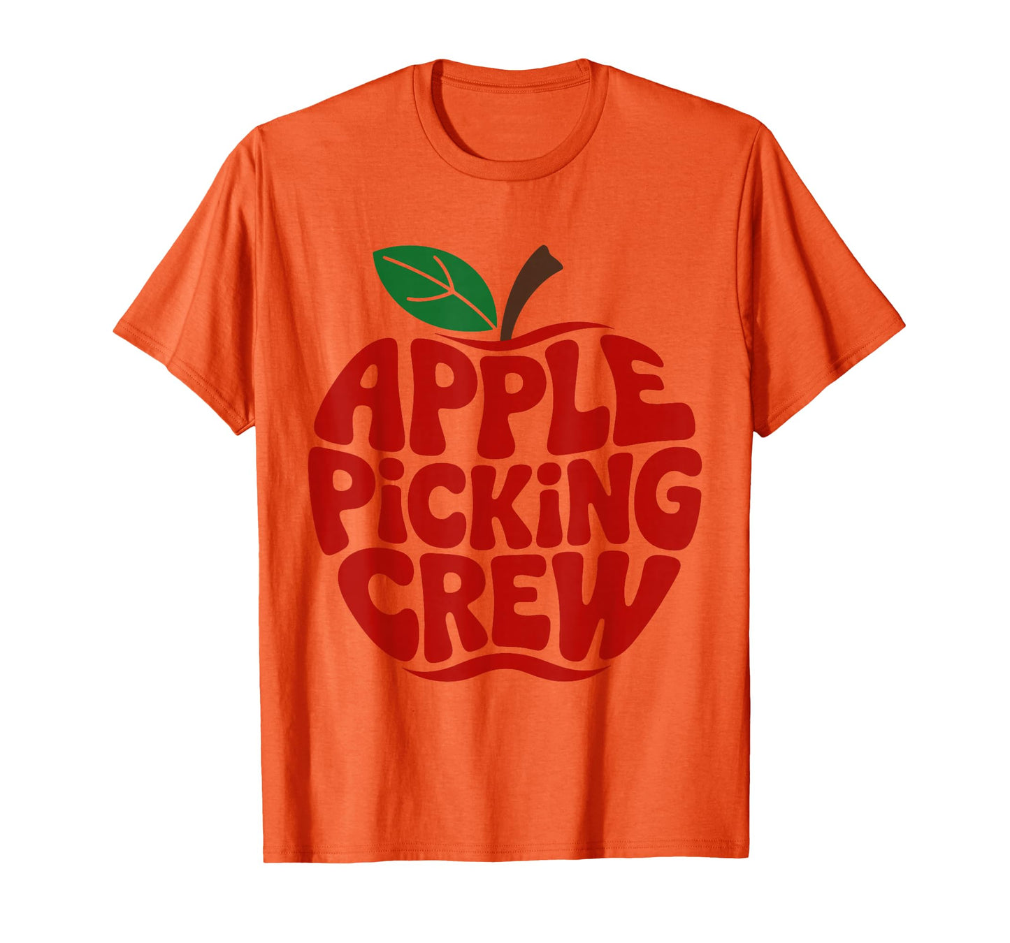 Apple Picking Crew Fall Apple Orchard Women Harvest Season T-Shirt