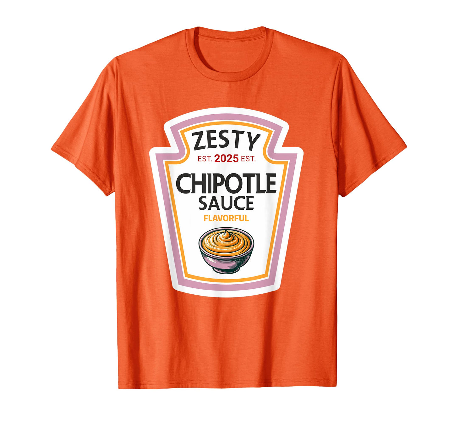 funny halloween shirt 2025 Gift Zesty Chipotle Sauce DIY T-Shirt