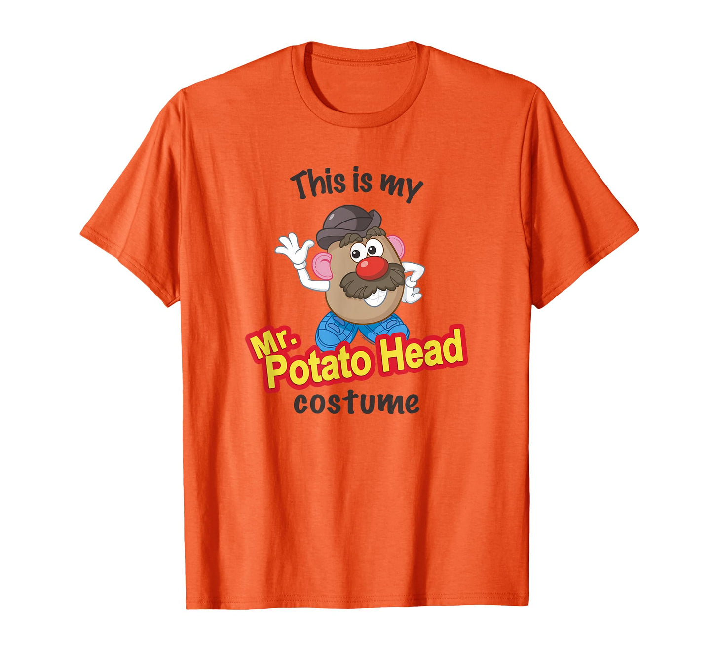 Mr. Potato Head Halloween This Is My Mr. Potato Head Costume T-Shirt