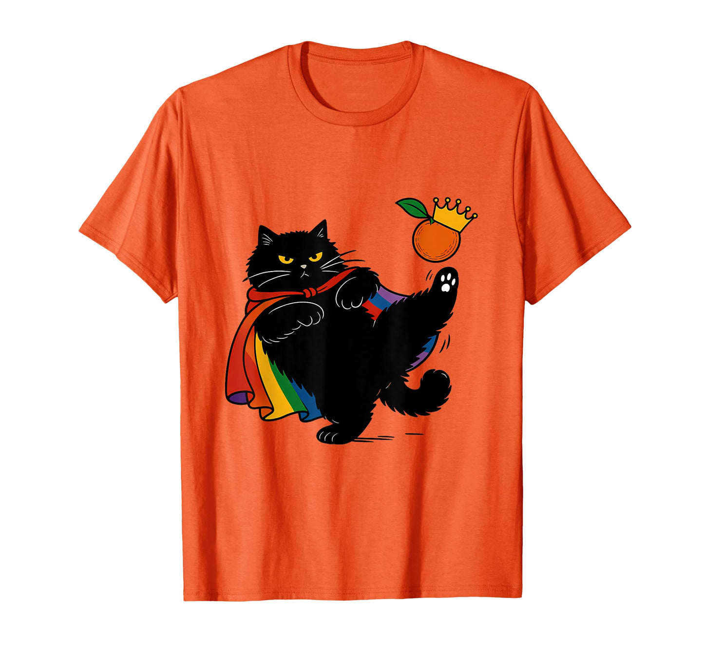 No Kings Cat Pride T-Shirt for Men Women