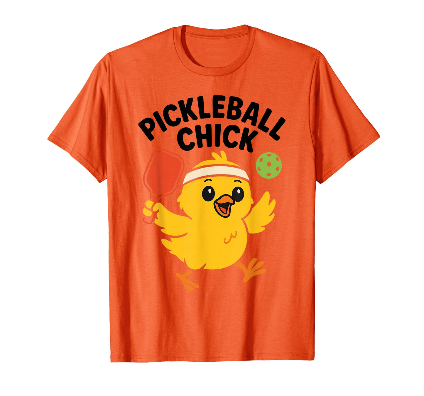 Pickleball Chick Cute Funny Paddle Lover Sports Women Girls T-Shirt