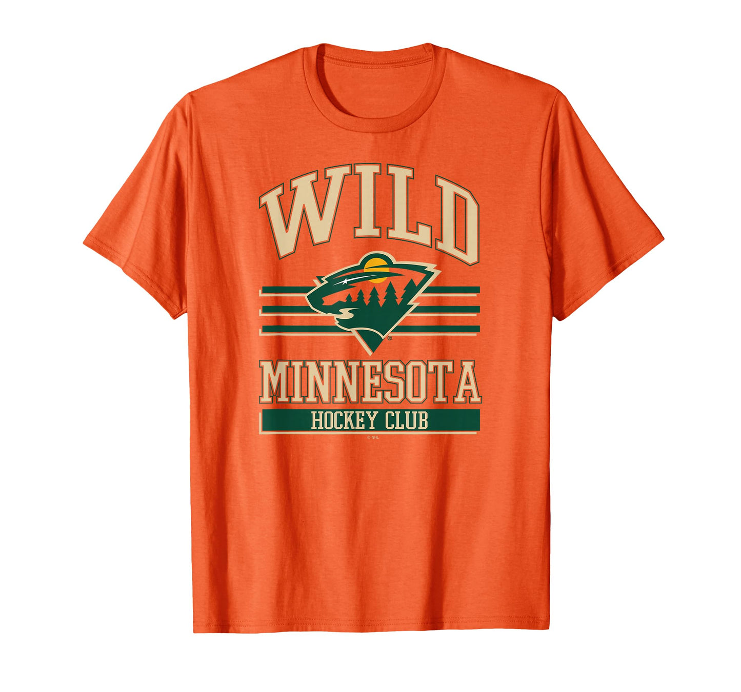 Minnesota Wild Hockey Club Red Officially Licensed T-Shirt