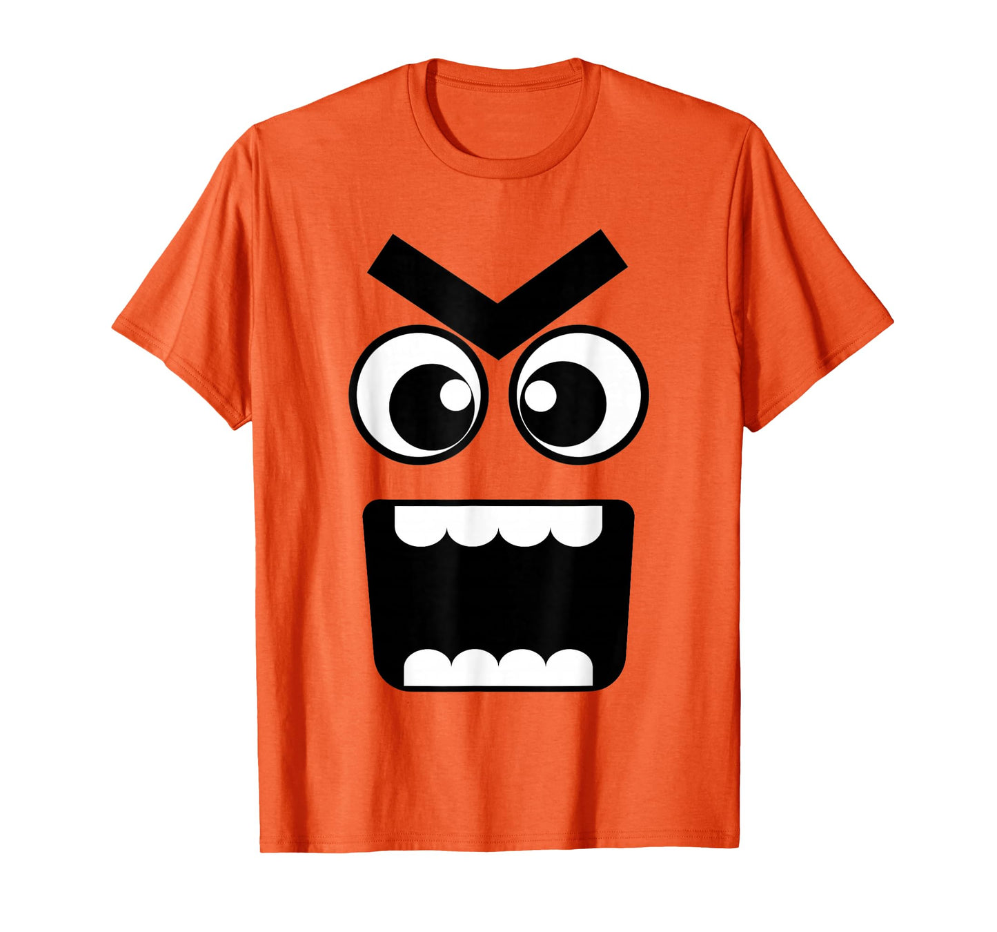 Creepy Carrots Face Funny Halloween Costume Kids and Adults T-Shirt