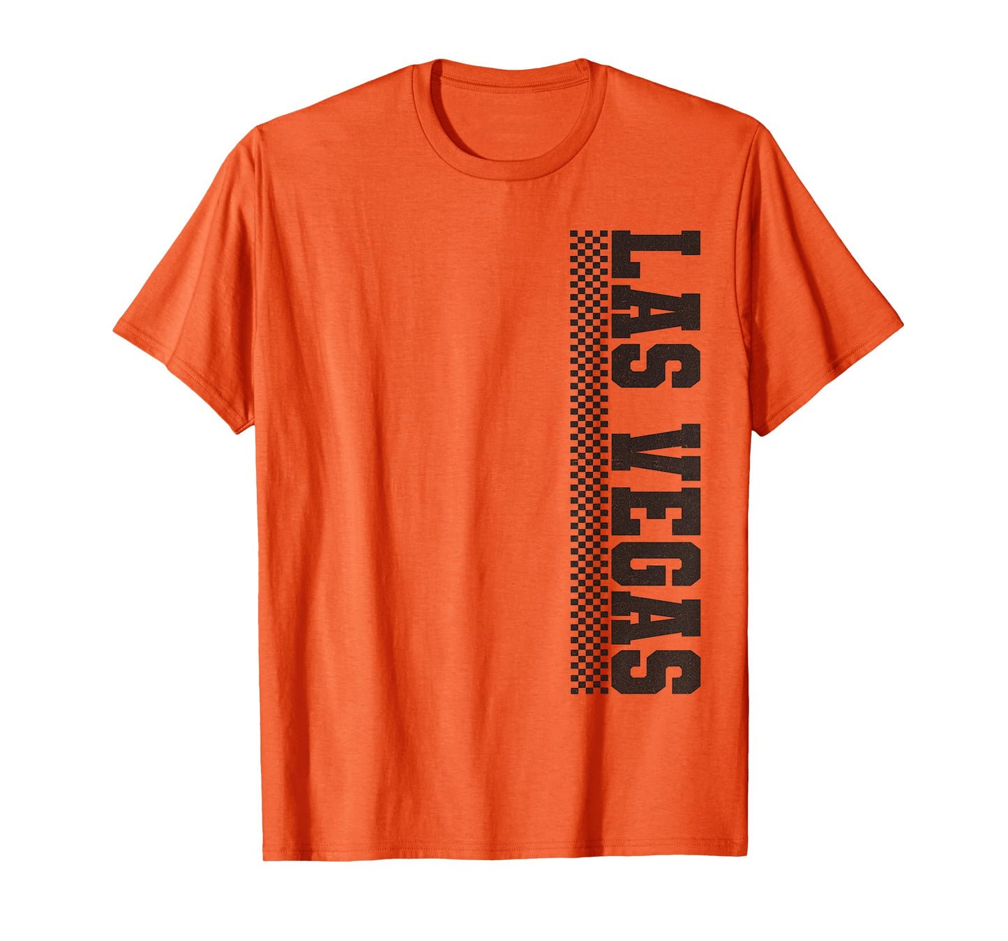 Las Vegas Checkered Racing Flag Iconic Las Vegas T-Shirt
