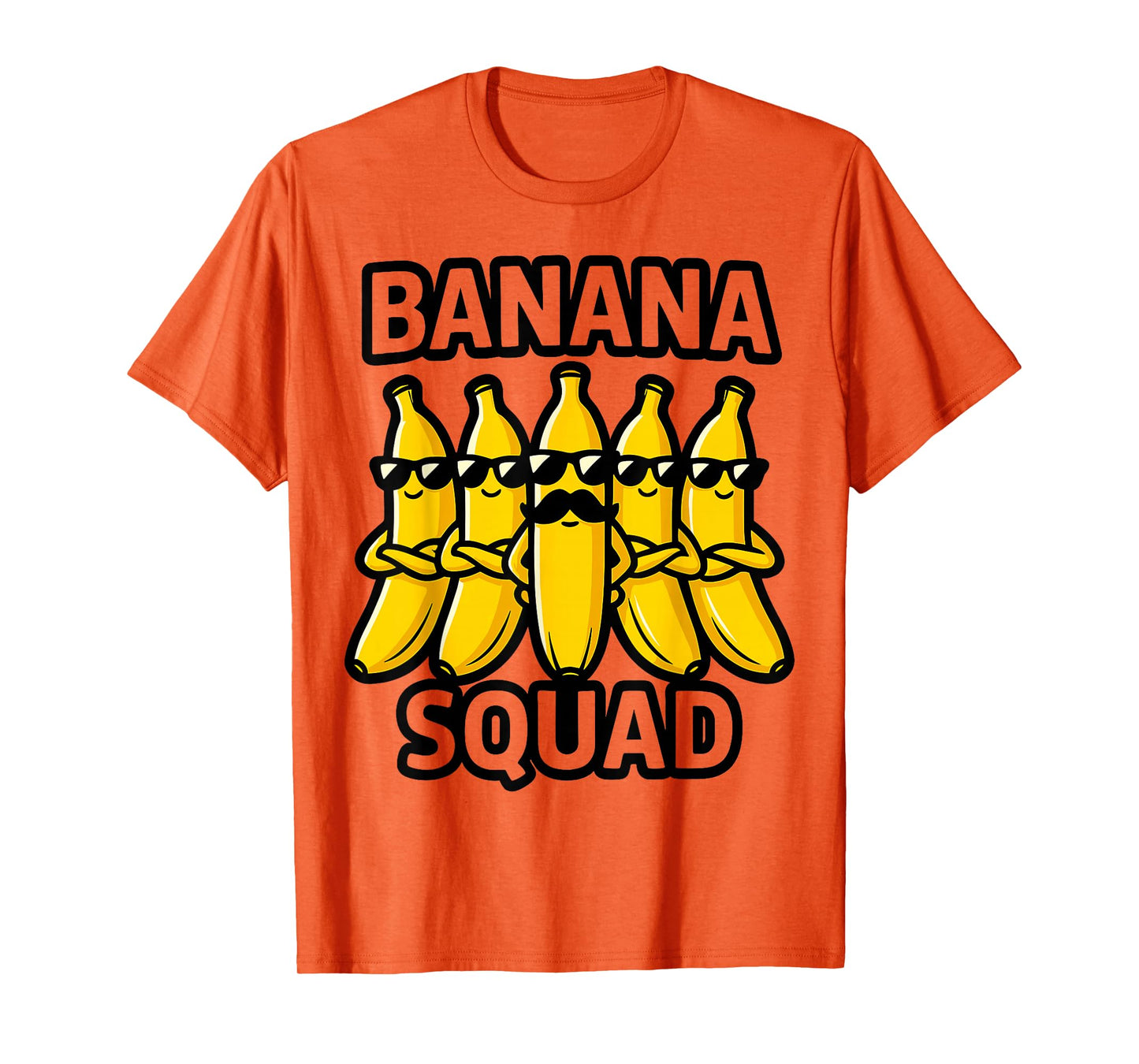 Funny Banana Squad Matching Cool Summer Meme Humor T-Shirt