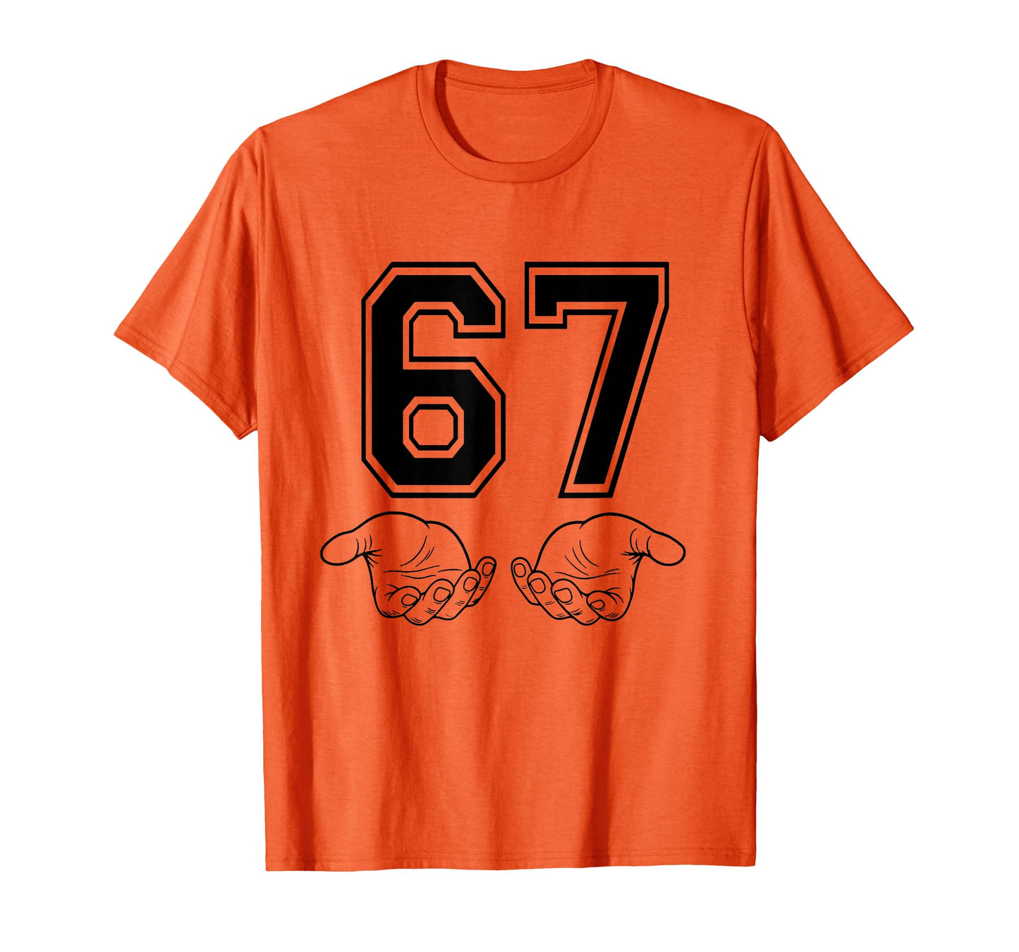 Funny 67 Six Seven Meme Couple Matching Halloween Costume T-Shirt