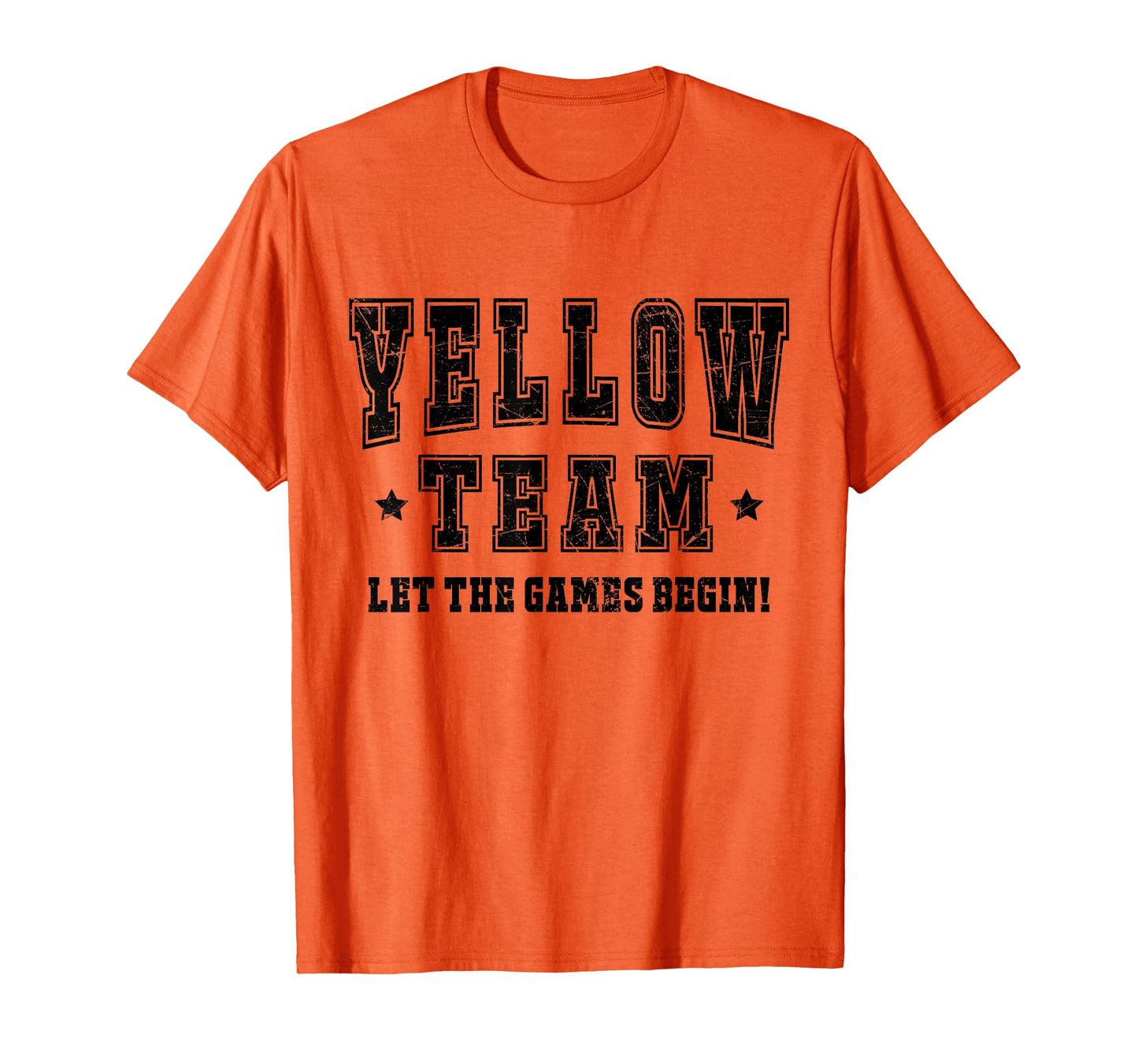 Yellow Team Field Day Spirit Squad Let The Games Begin 2026 T-Shirt