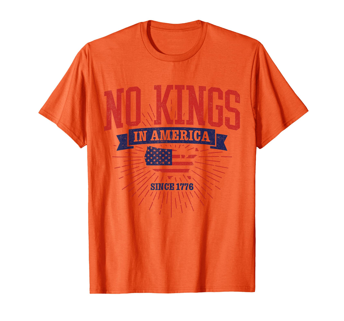 No Kings Since 1776 250th Birthday T-Shirt