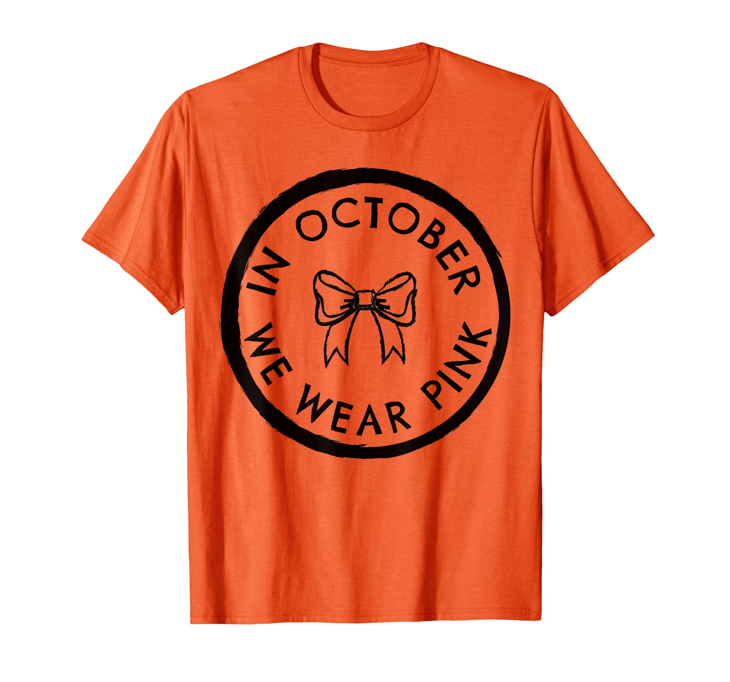 Coquette Bow in October We Wear Pink Out T-Shirt