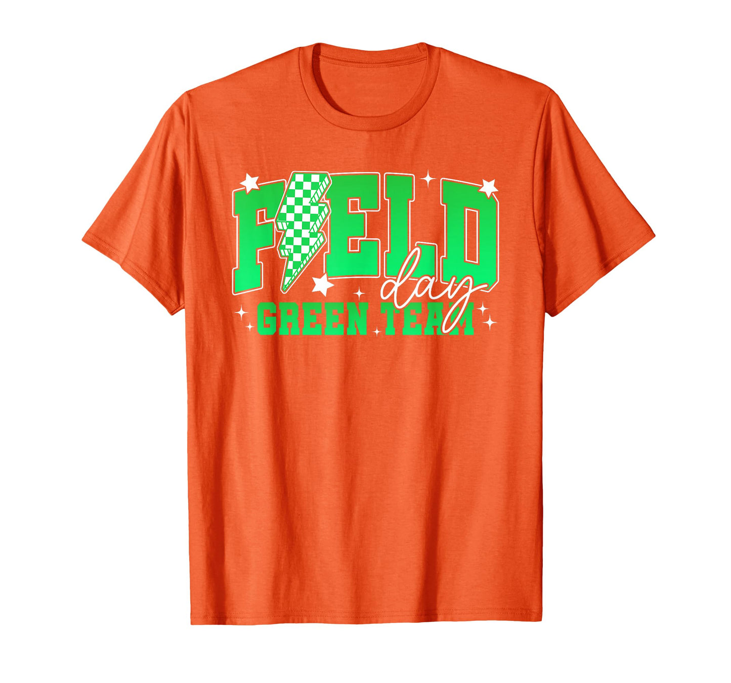 Field Day 2025 Green Team Field Trip Color Team Teacher Kid T-Shirt
