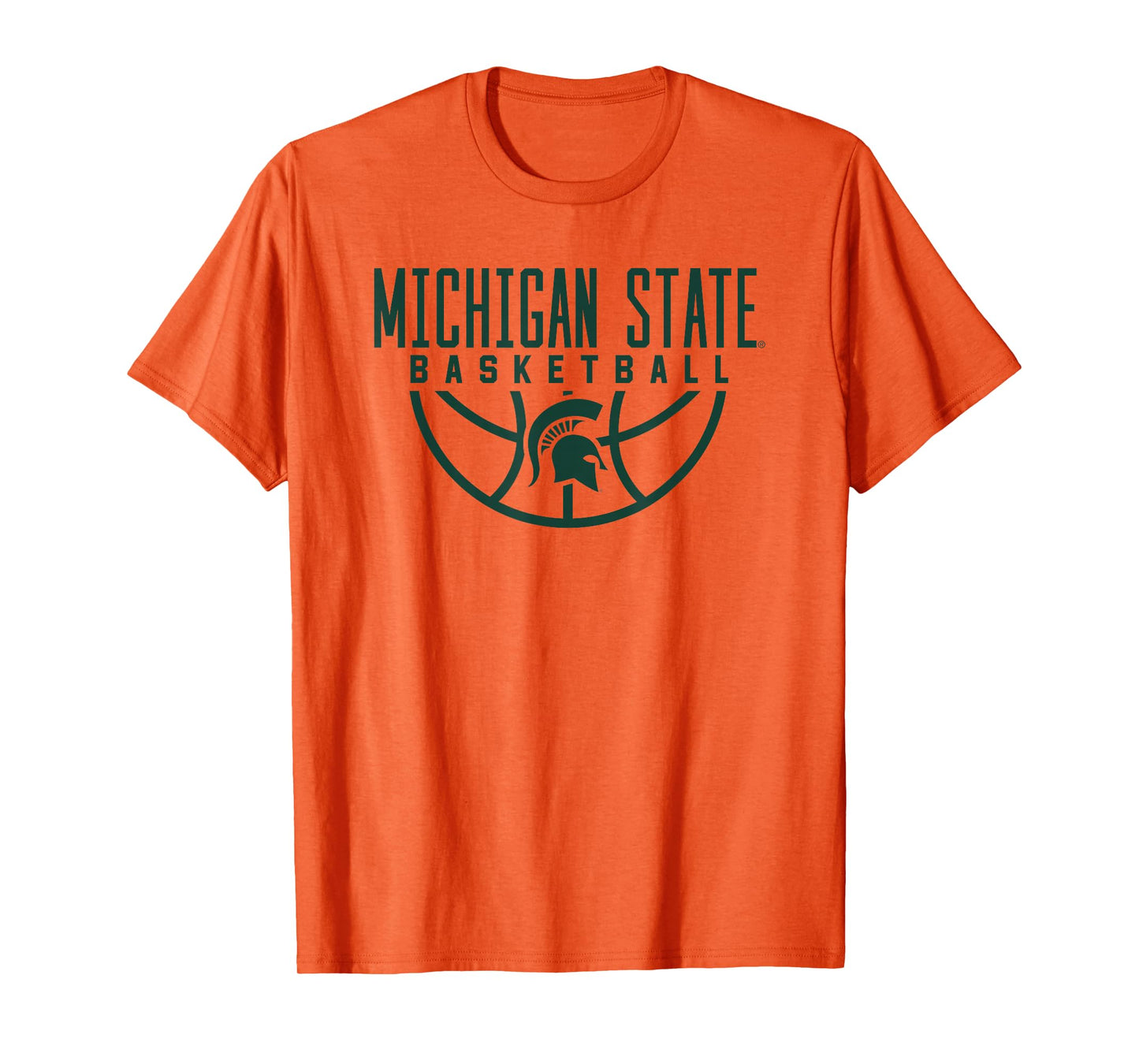 Michigan State MSU Spartans Basketball Arch T-Shirt