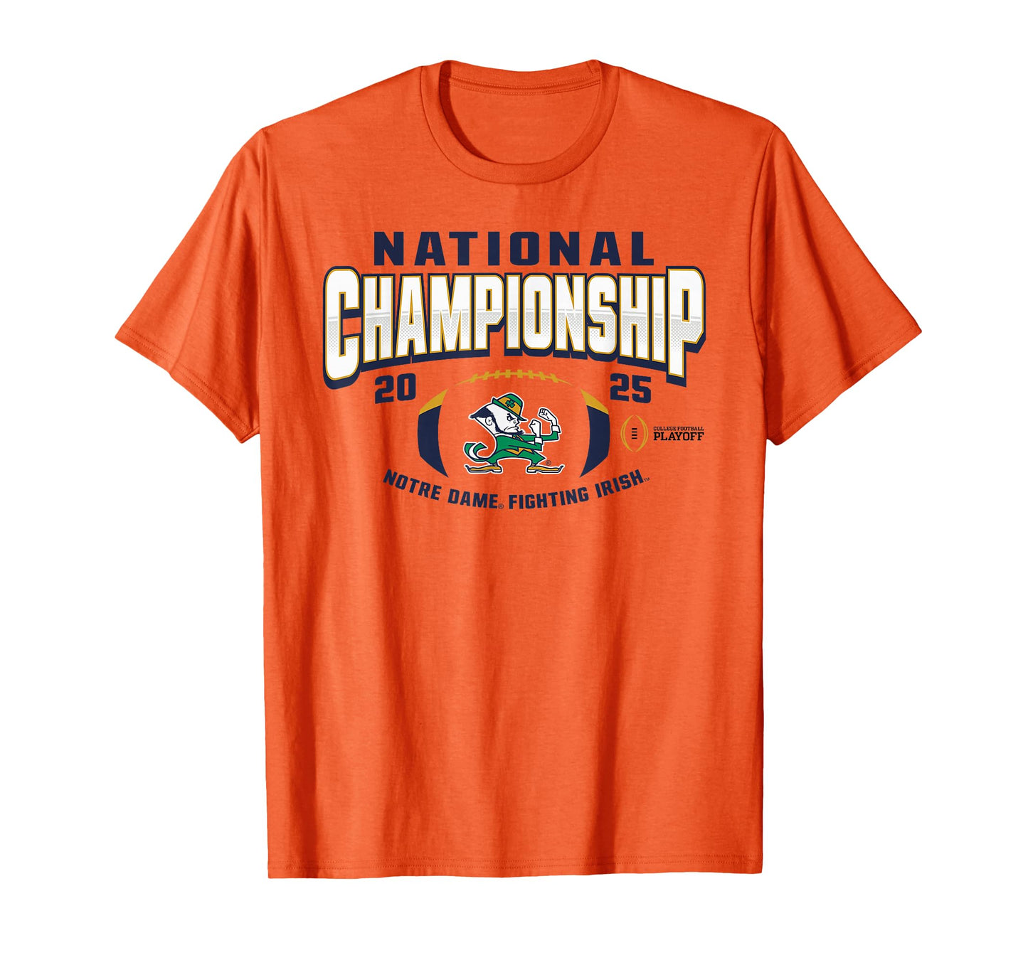 Notre Dame Fighting Irish National Championship 2025 Logo T-Shirt