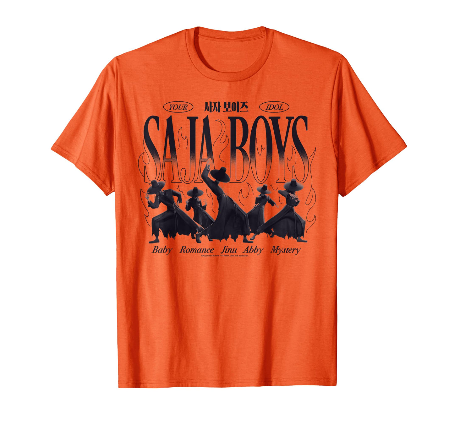 Kpop Demon Hunters Halloween Saja Boys Your Idol Demon Forms T-Shirt