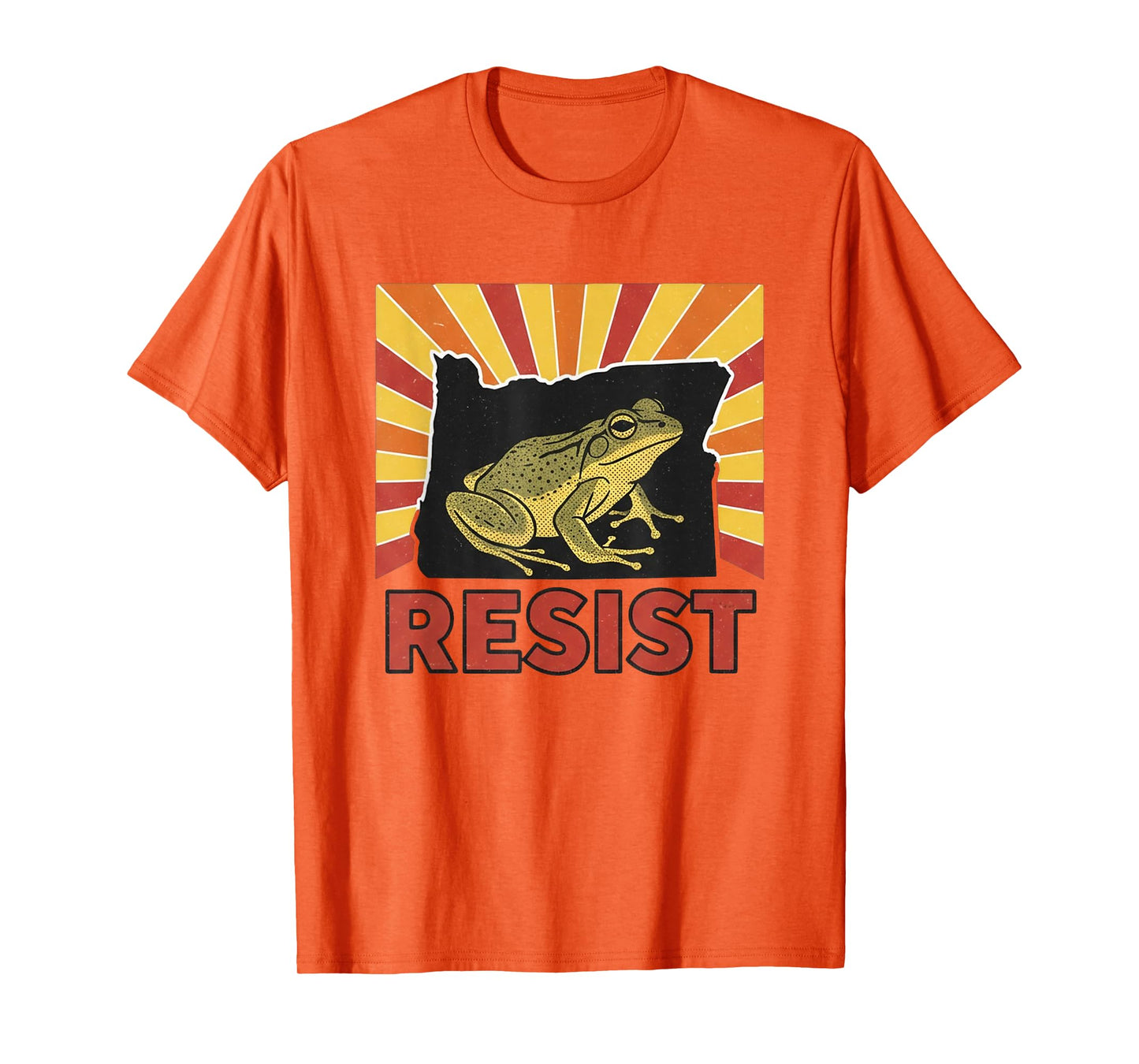 Portland Frog Protest Shirt Funny Portland Frog T-Shirt