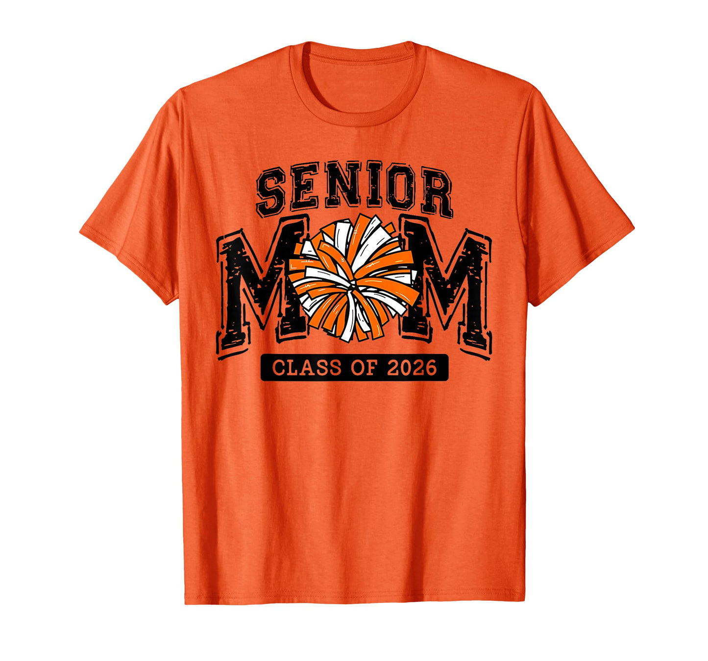 Senior Mom 2026 Cheer Proud Senior Mama Class Of 2026 T-Shirt