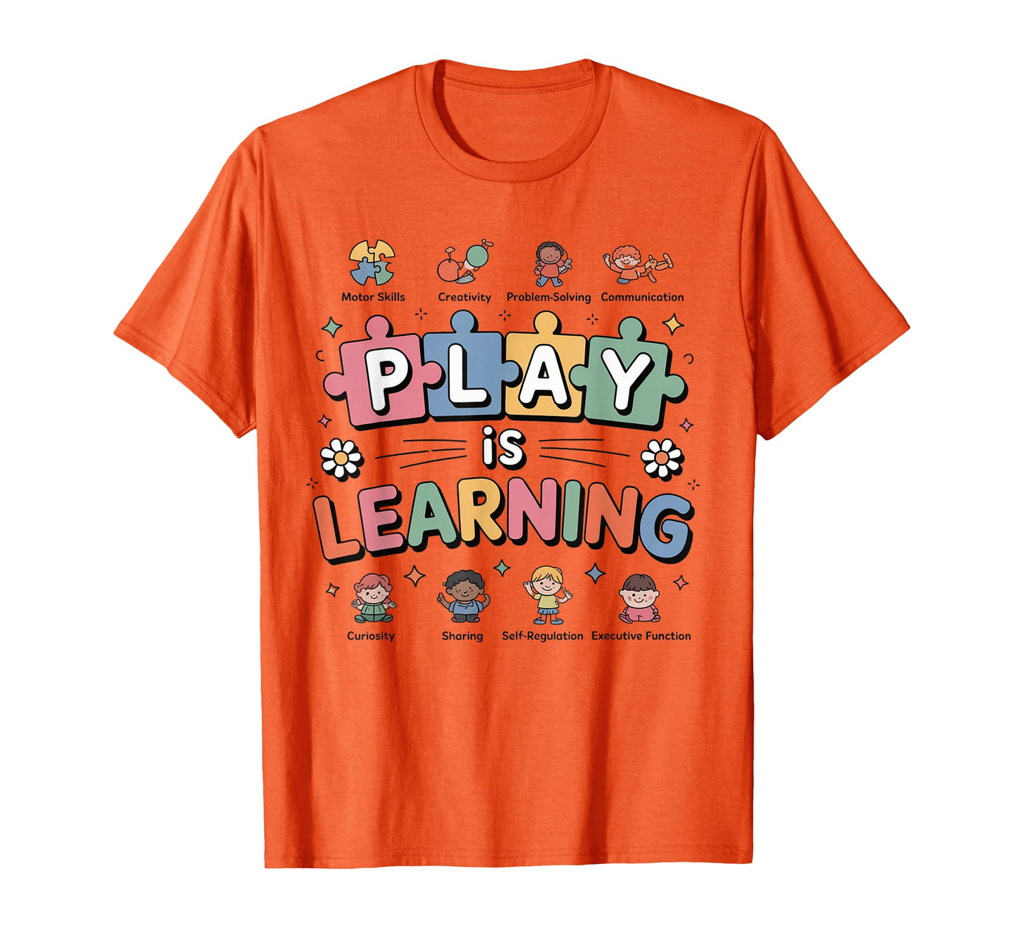 Play Is Learning Teacher First Day Of School Back To School T-Shirt