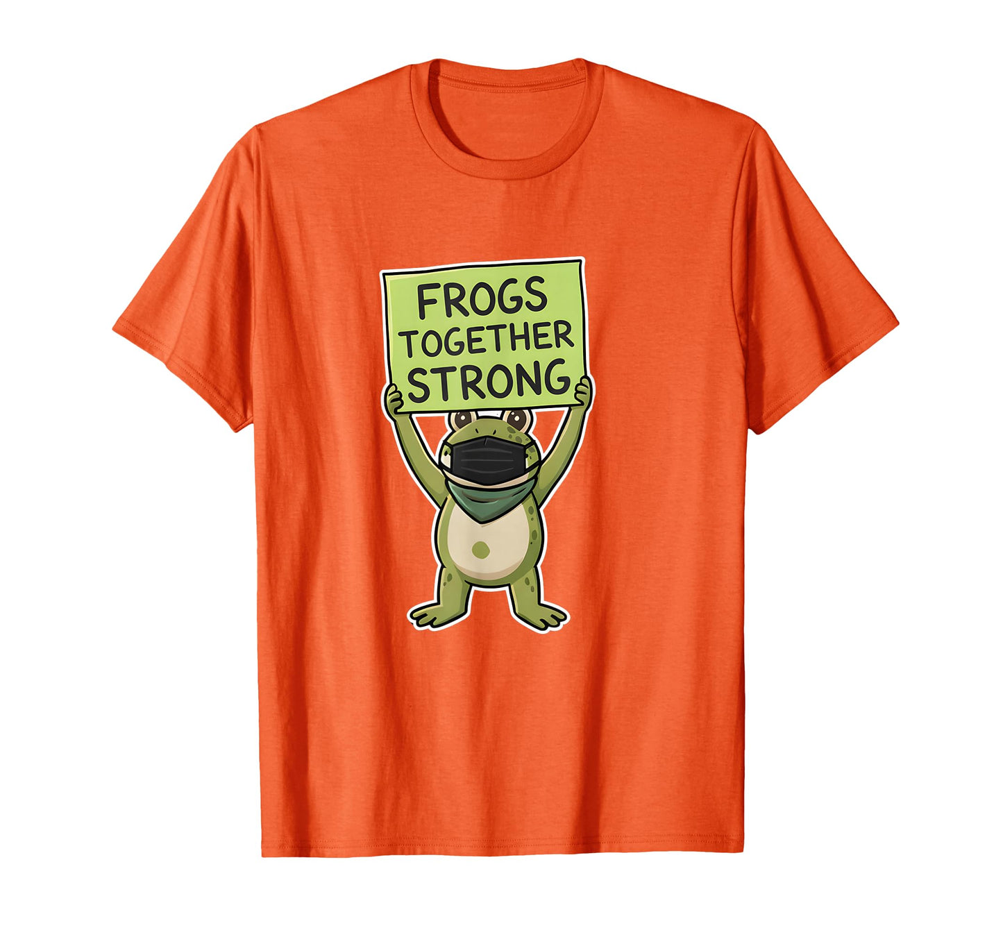 Retro Portland FrogTogether Strong Design T-Shirt