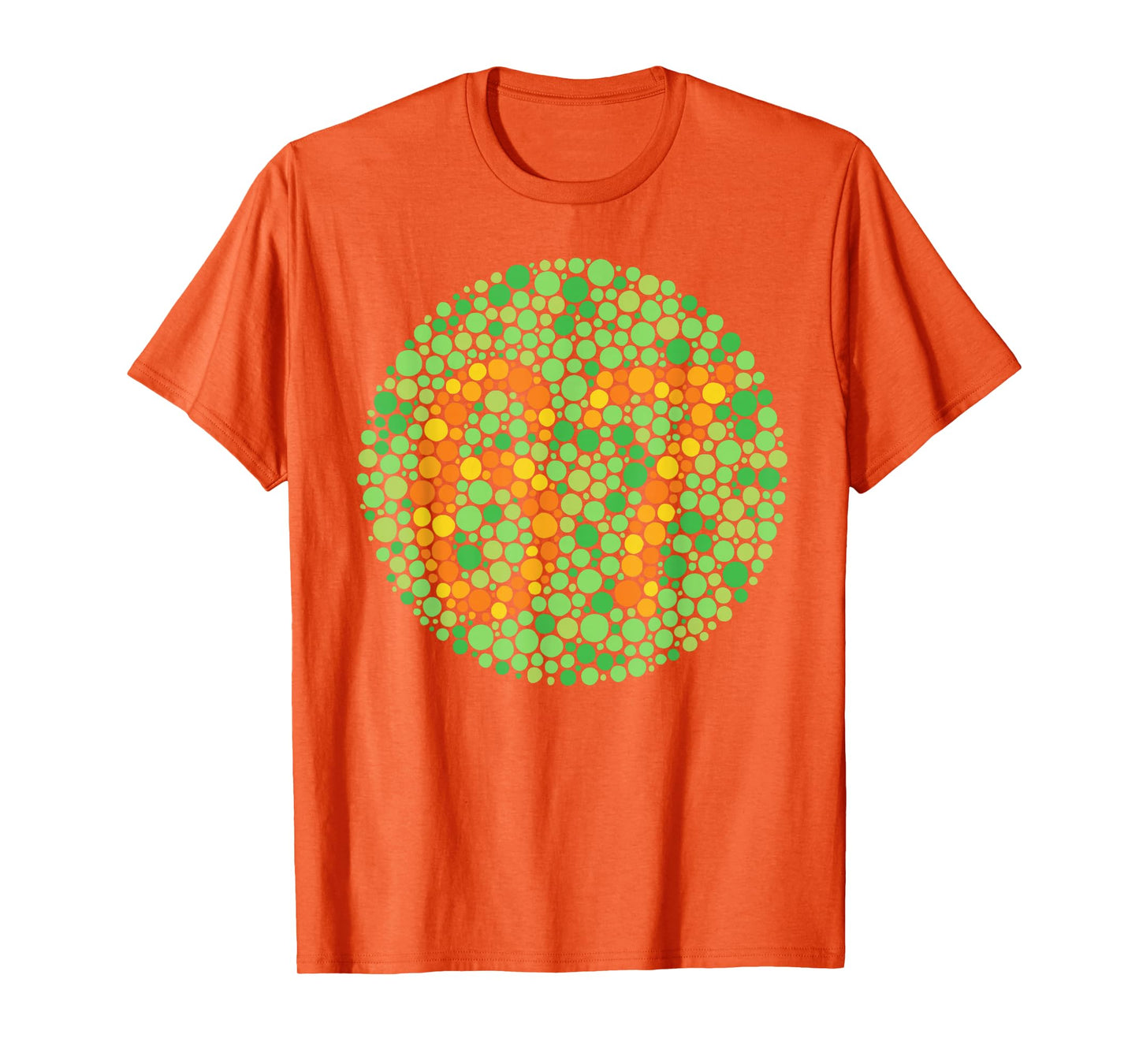 Color Blind Test 67 Six Seven Polka Dot Teacher Nurse Kids T-Shirt