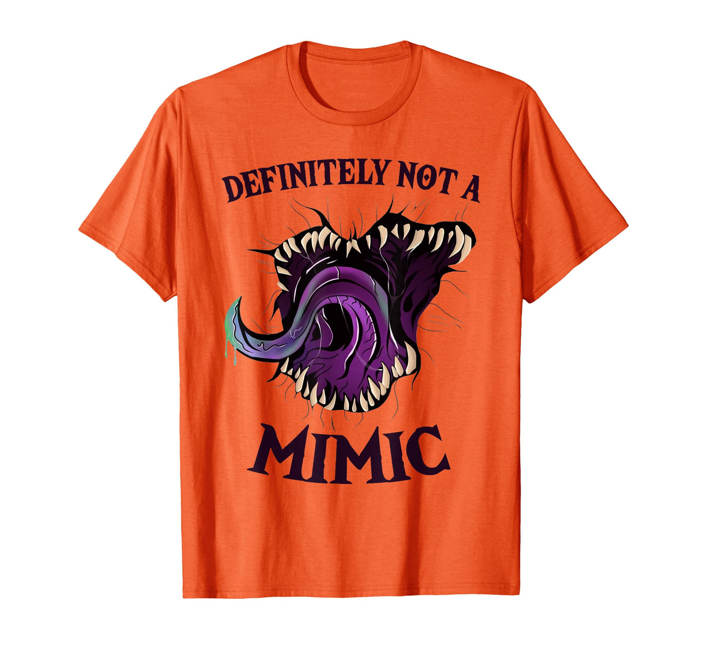 Roleplaying Dice Gamer Definitely Not A Mimic T-Shirt