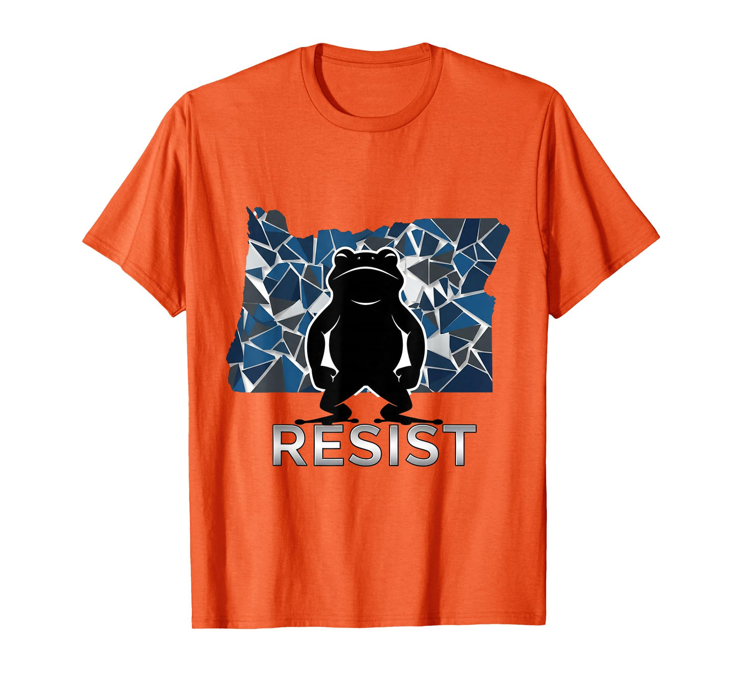 Portland Frog Protest Shirt Funny Portland Frog T-Shirt