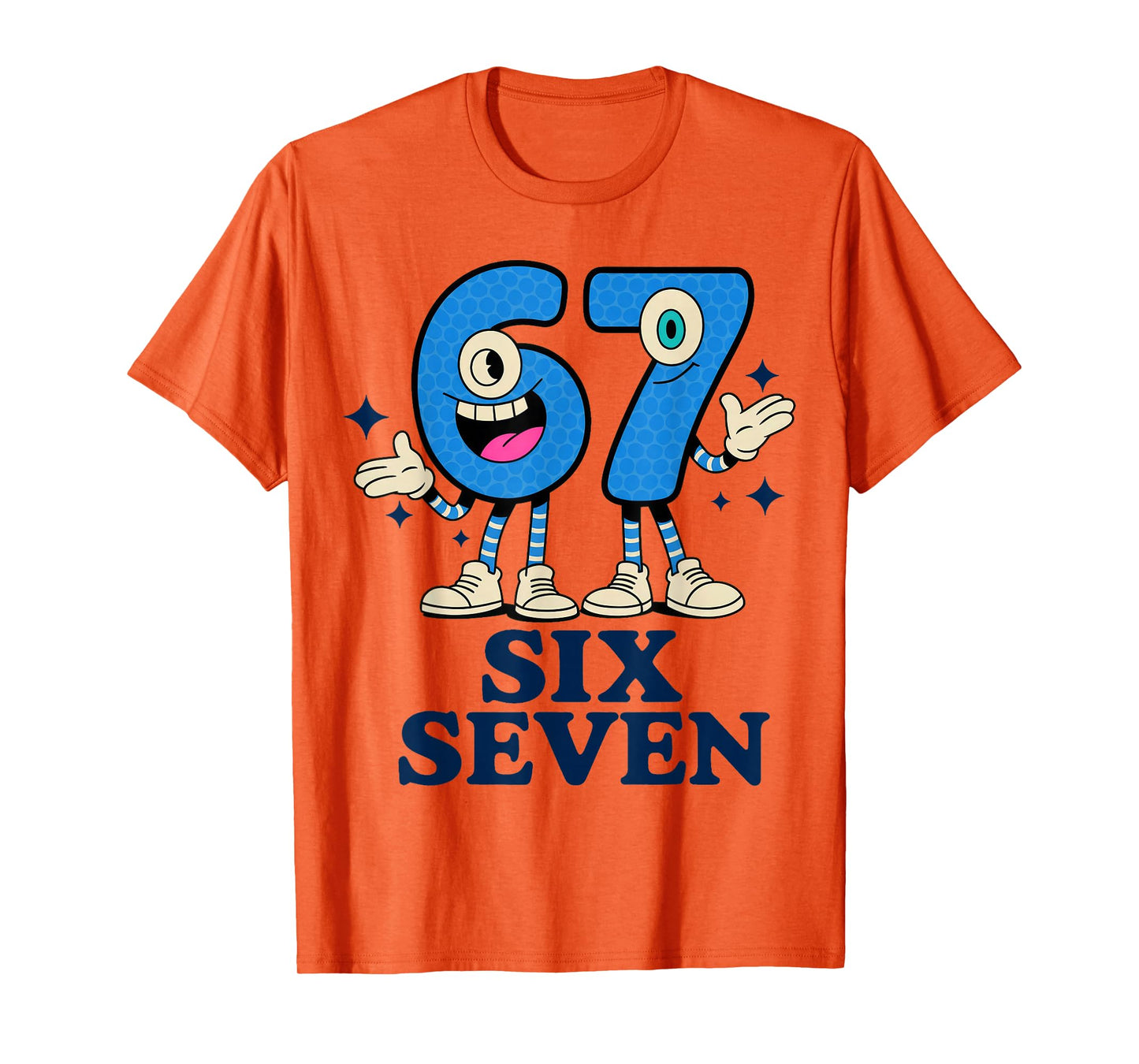 67 Six Seven 6-7 - Italian Brainrot Kids Gaming Meme T-Shirt