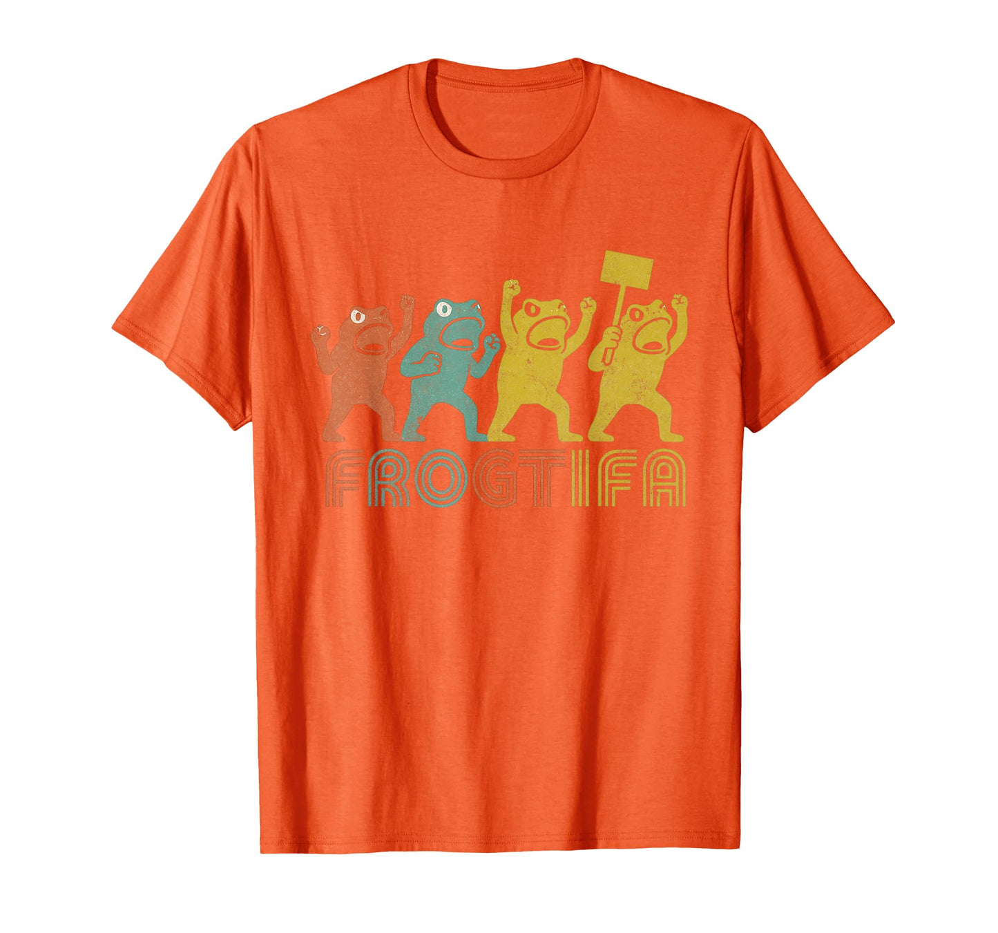Ribbit Against The Machine Funny Portland Frog Resist T-Shirt