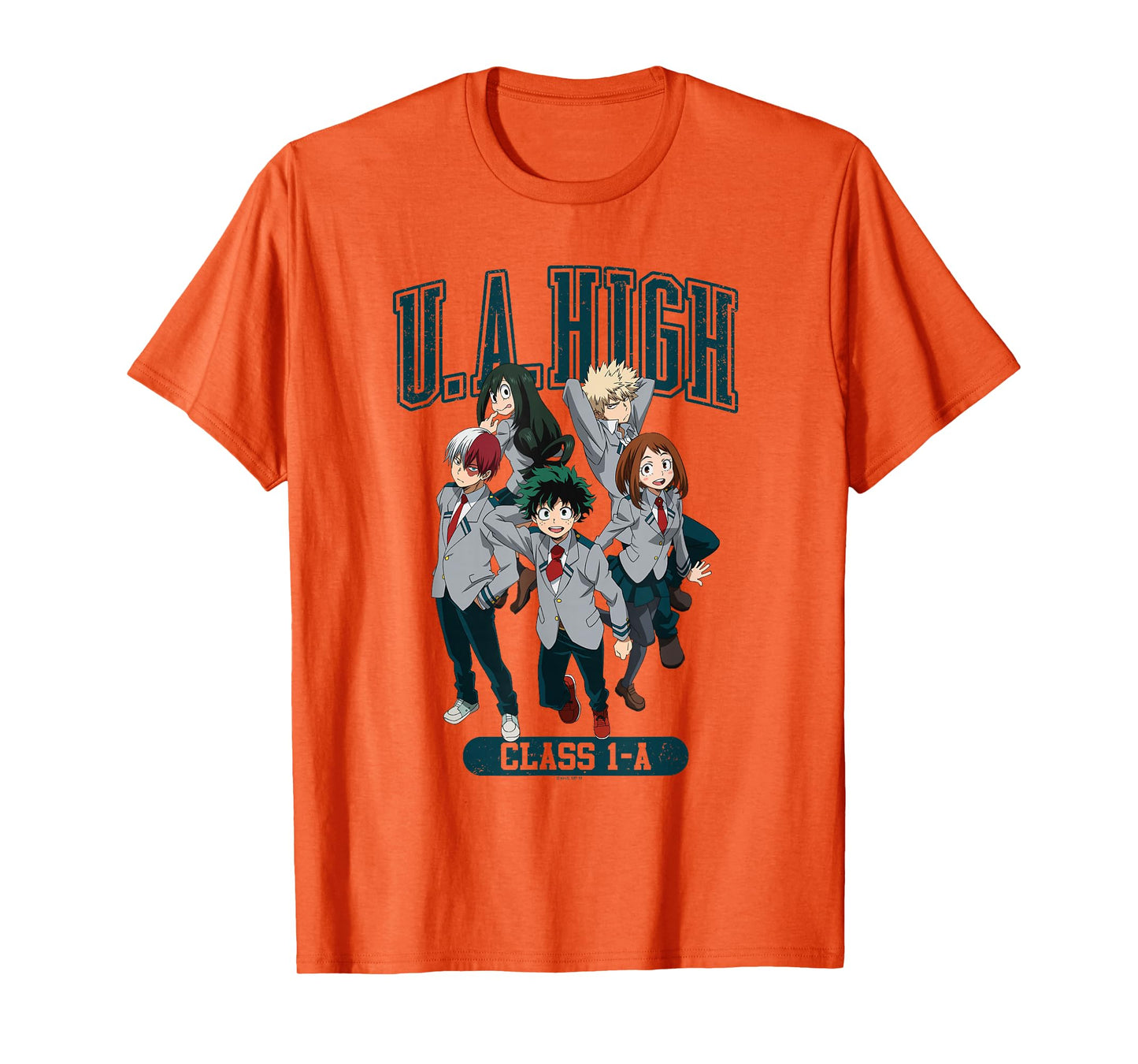 My Hero Academia UA High Class-1A Uniform Anime T-Shirt