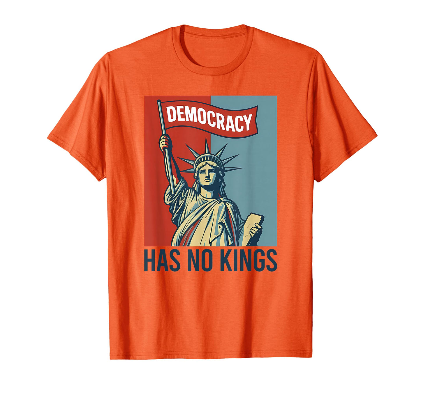 Democracy Has No Kings Protest T-Shirt