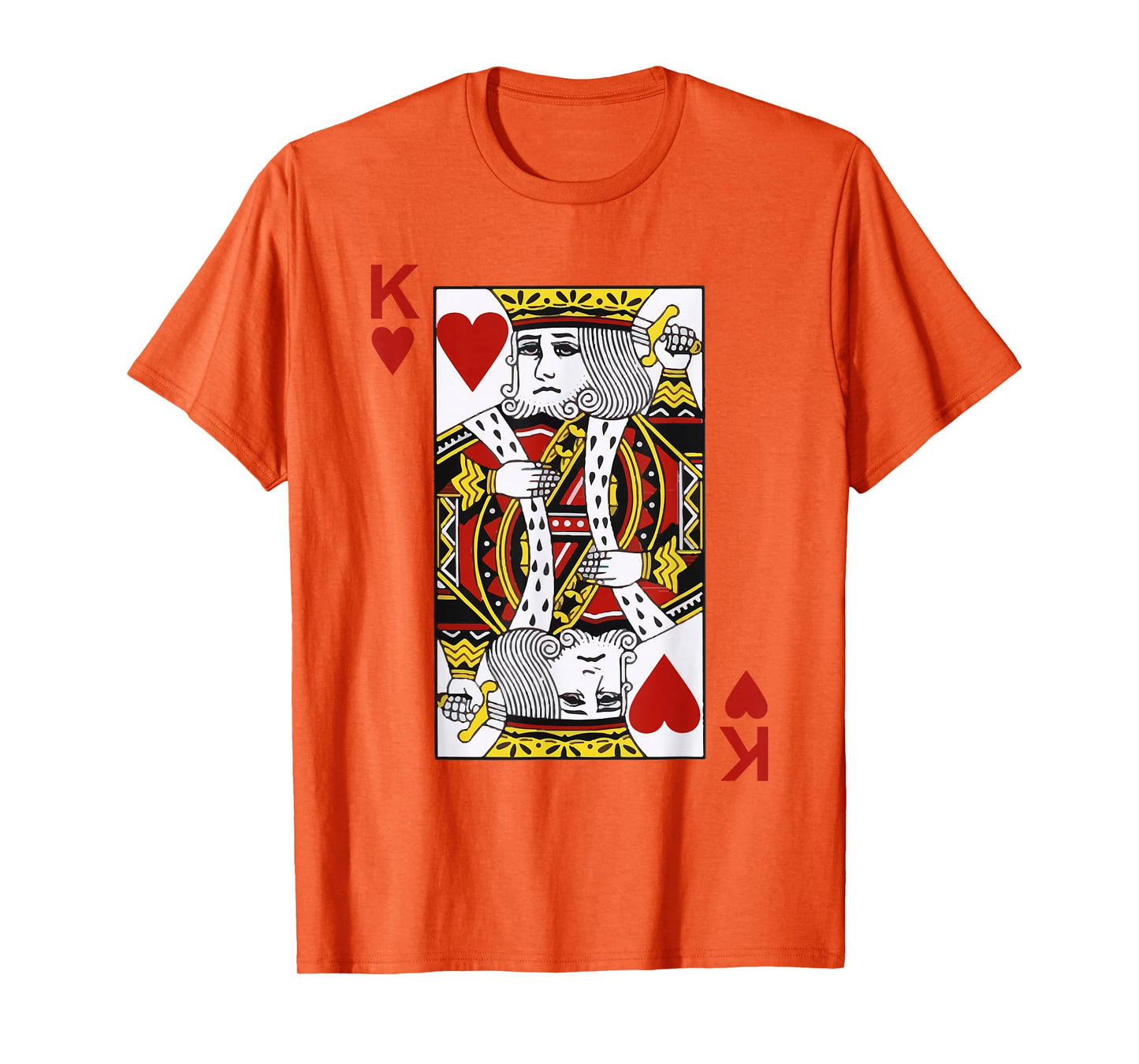 King of hearts Blackjack Cards Poker 21 K T-Shirt