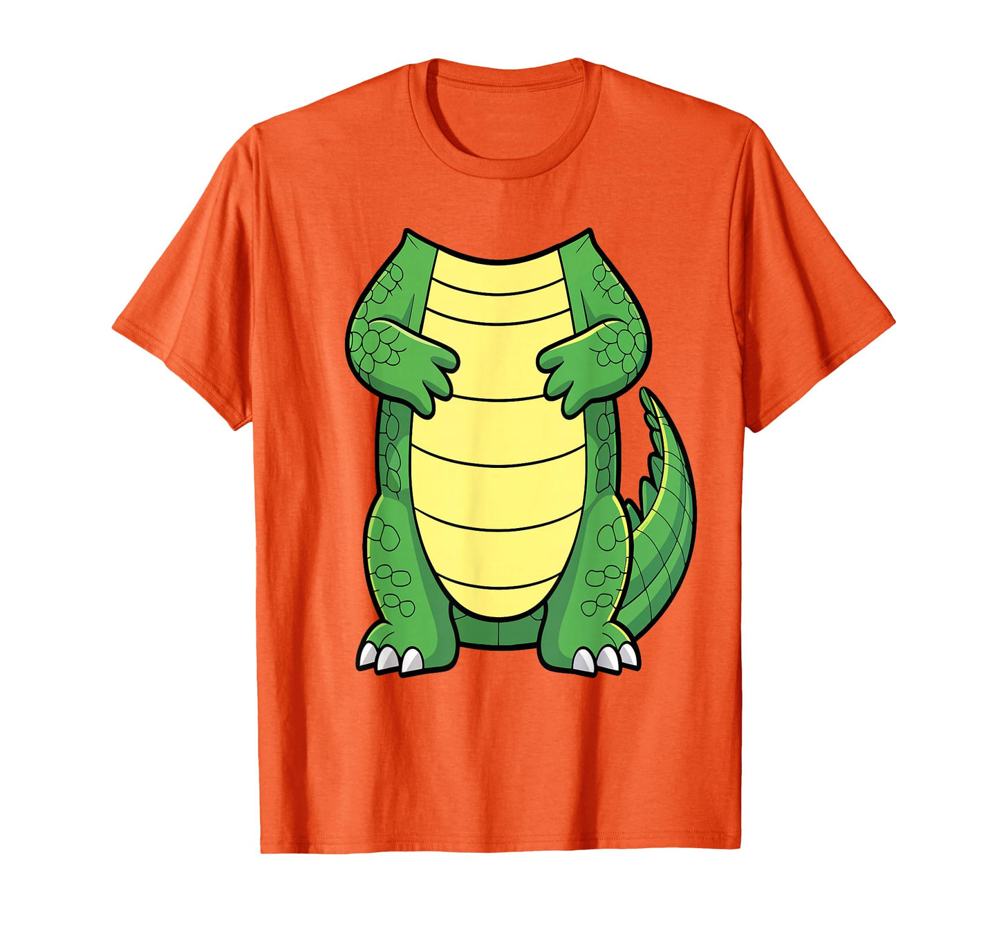 Crocodile Body Shirt Adult Kids Men Women Alligator Costume T-Shirt