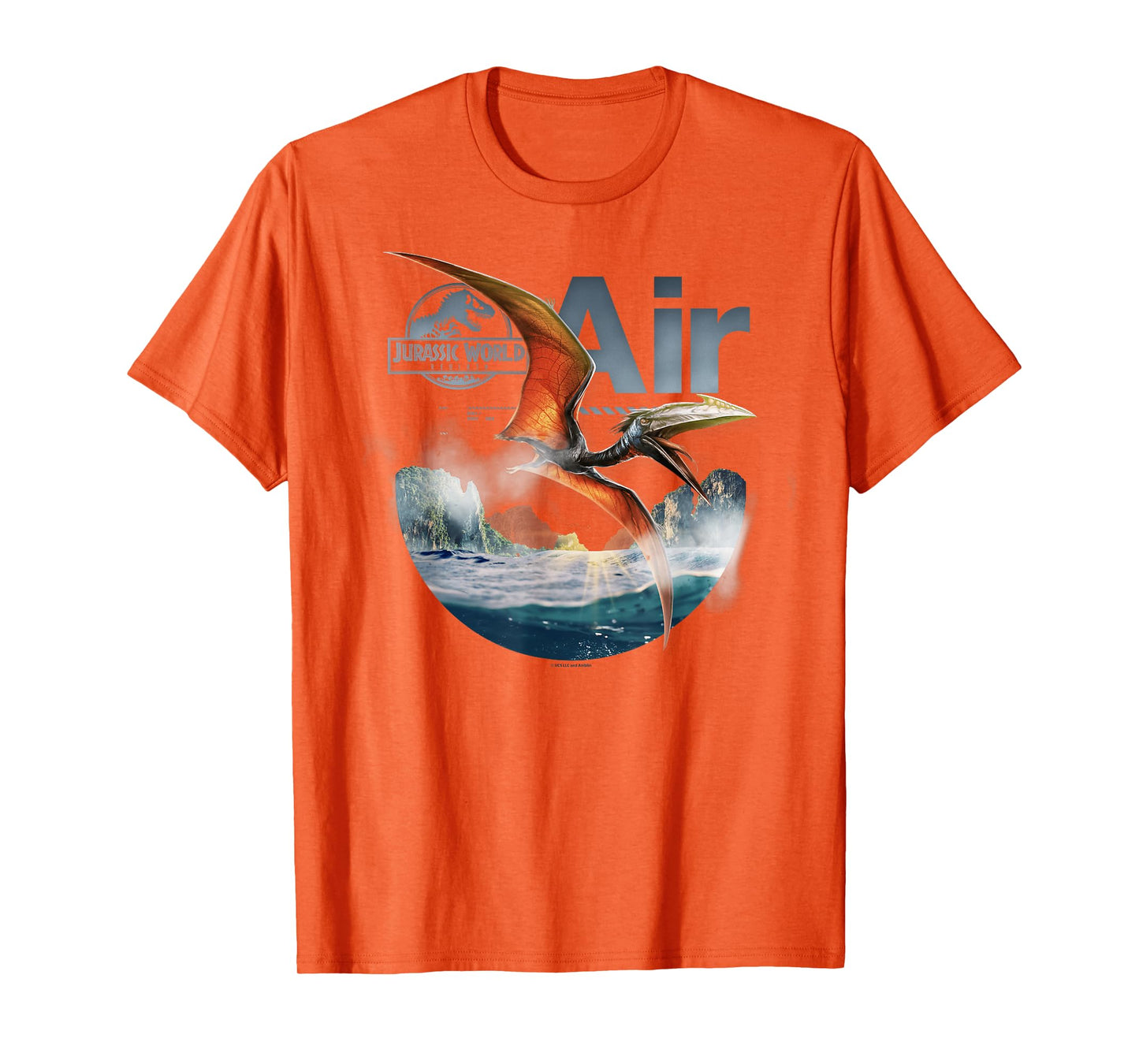 Jurassic World Rebirth Quetzalcoatlus Air Dinosaur T-Shirt