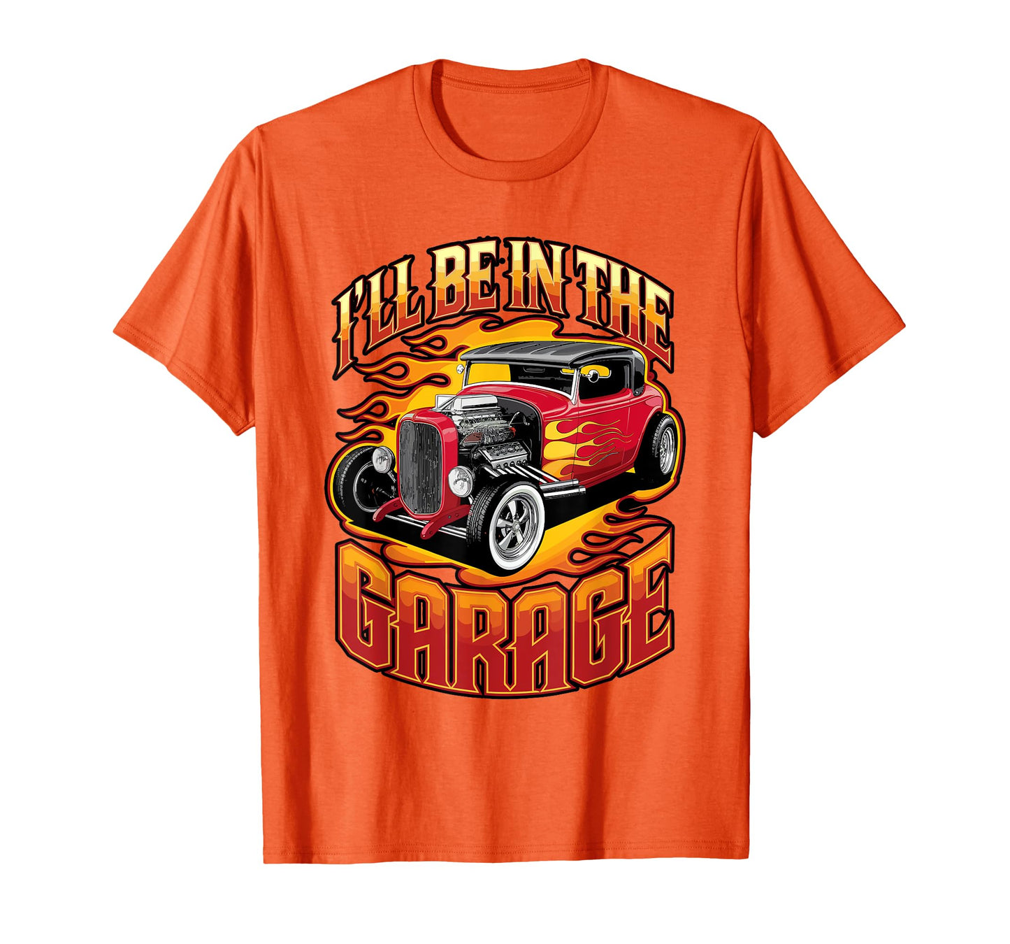 Vintage Classic Cars Automobile Car Show for Mechanics T-Shirt
