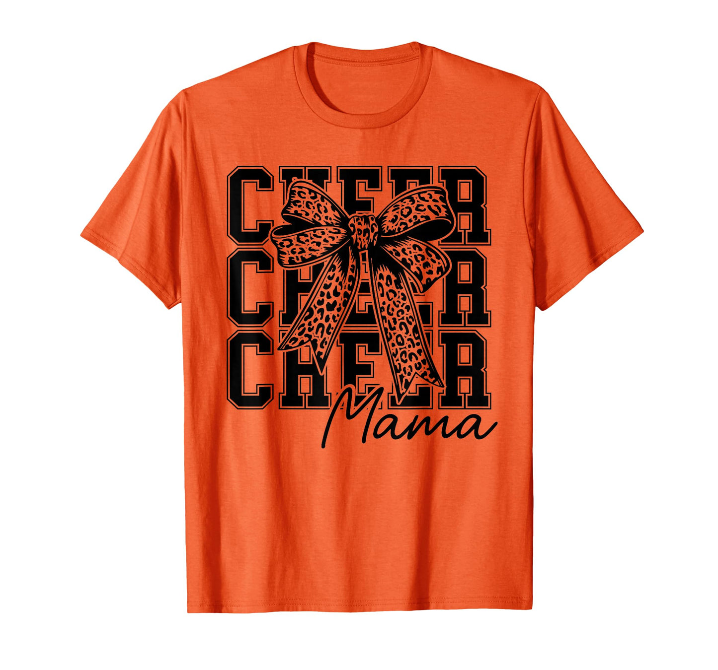 Cheer Mama Cheerleader Mom Cheer Mom Biggest Fan Mothers Day T-Shirt