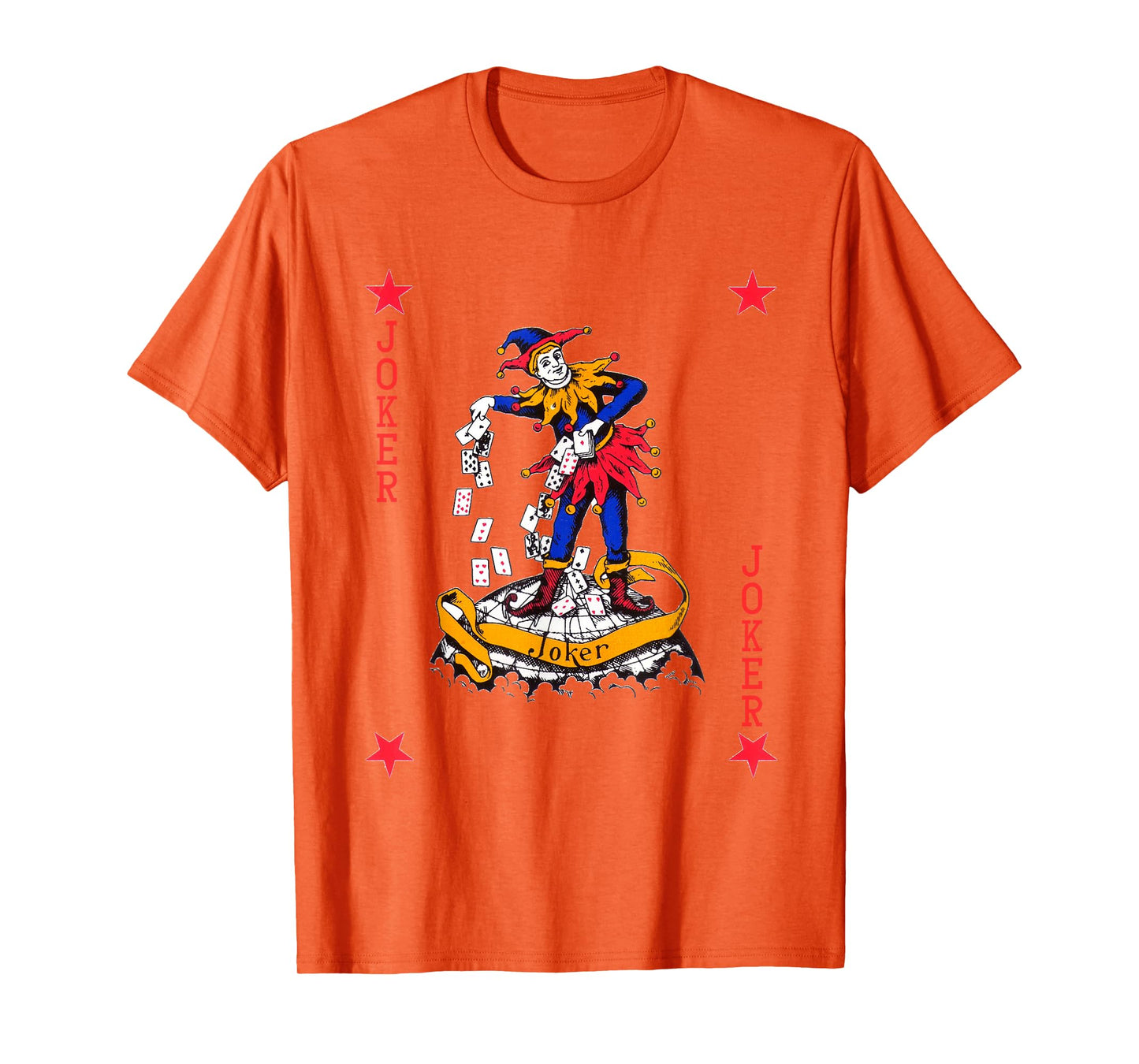 Joker Playing Card Halloween Costume Tee T-Shirt