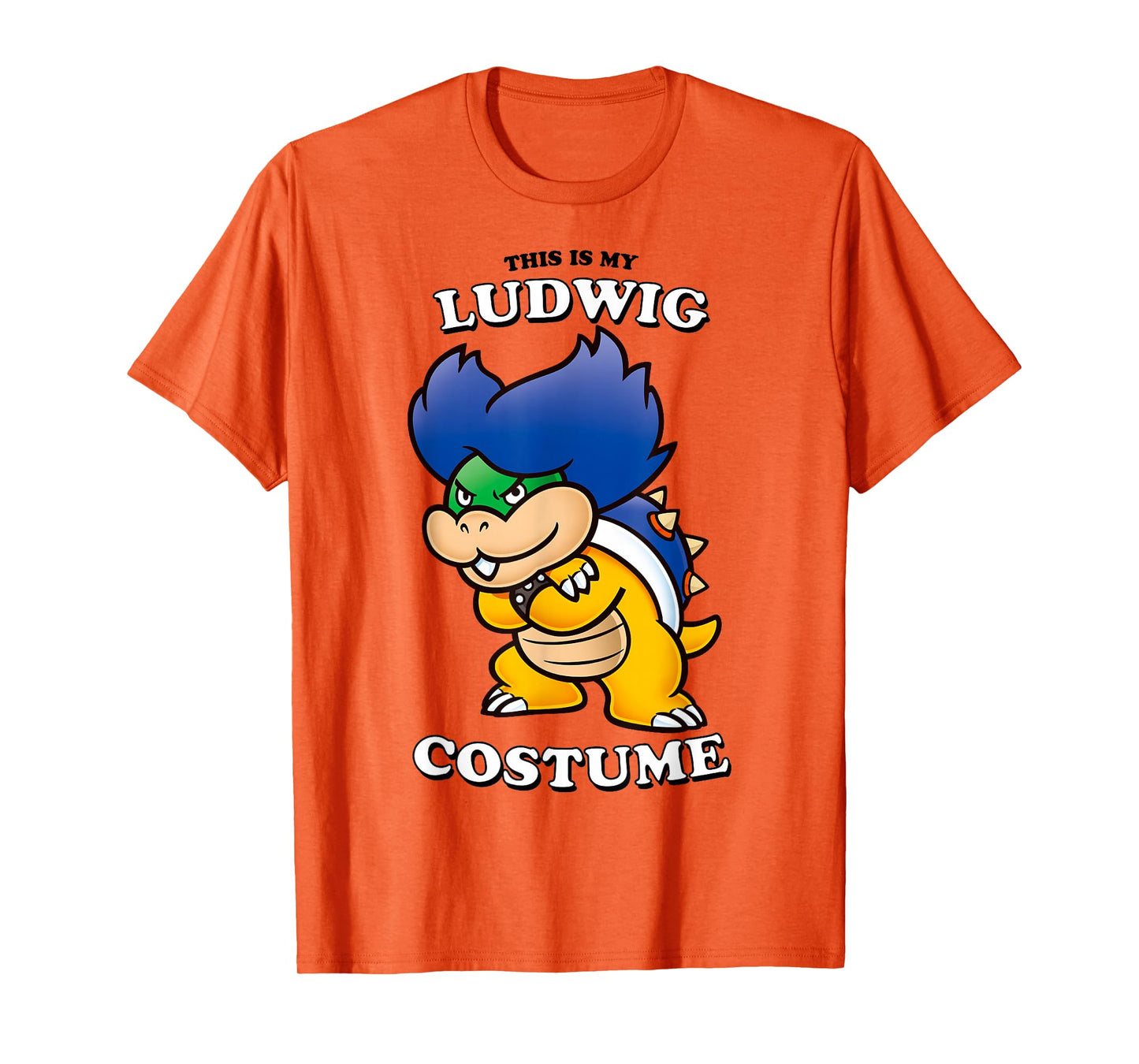 Super Mario Bros Halloween This Is My Ludwig Costume T-Shirt