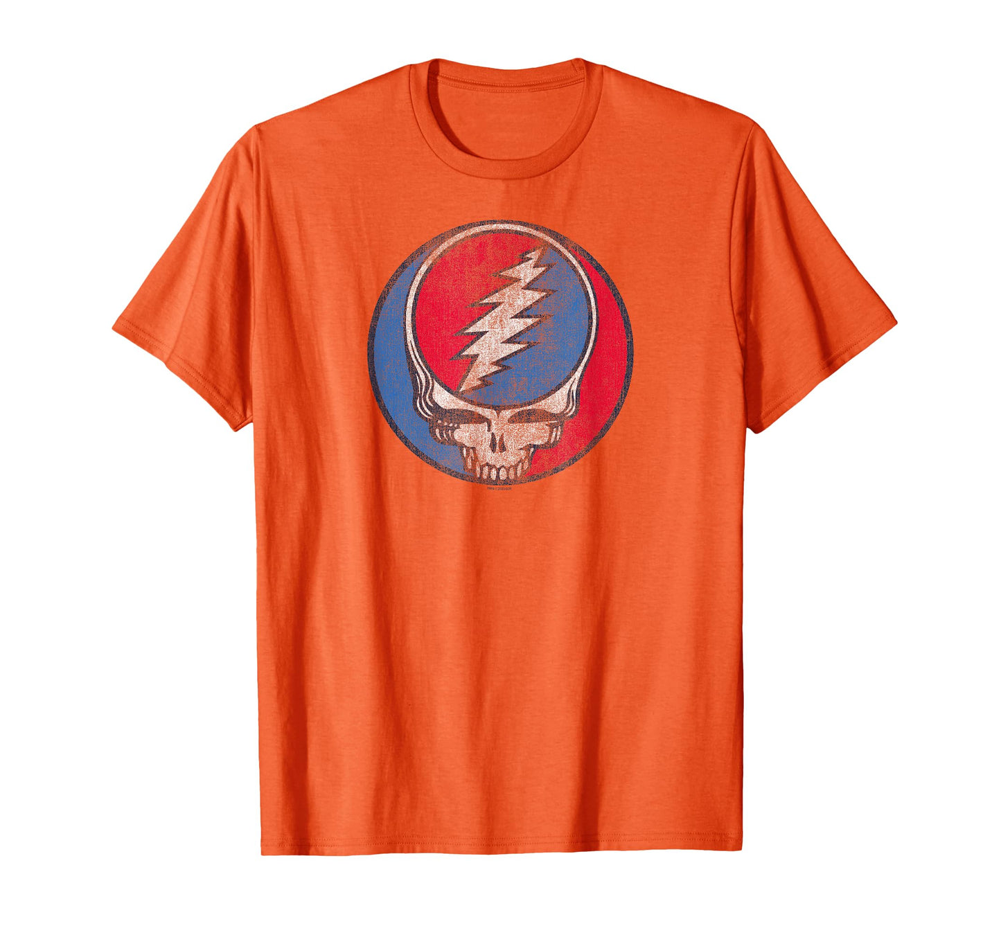 Grateful Dead Distressed Steal Your Face Logo Vintage Band T-Shirt