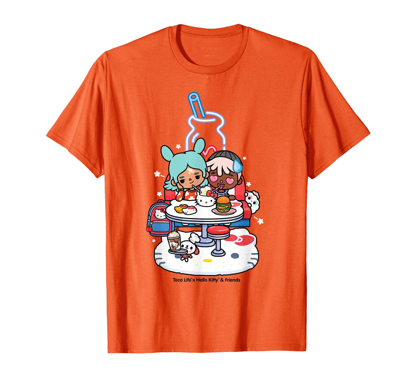 Toca Life x Hello Kitty & Friends DINER T-Shirt